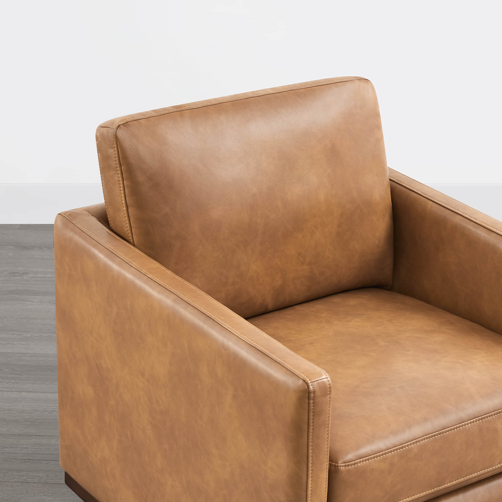 Henry Swivel Accent Chair with Wood Base - Image 97