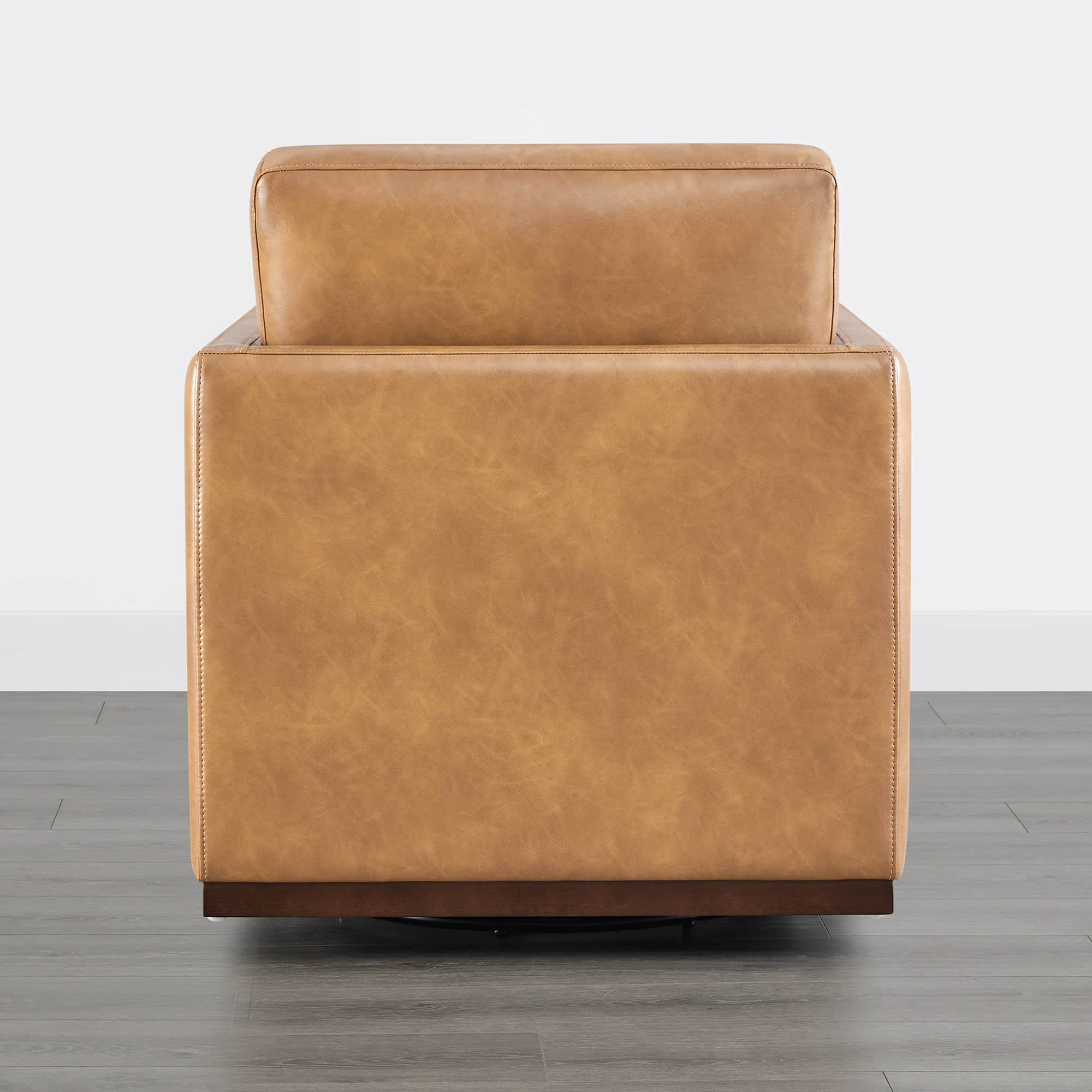 Henry Swivel Accent Chair with Wood Base - Image 96