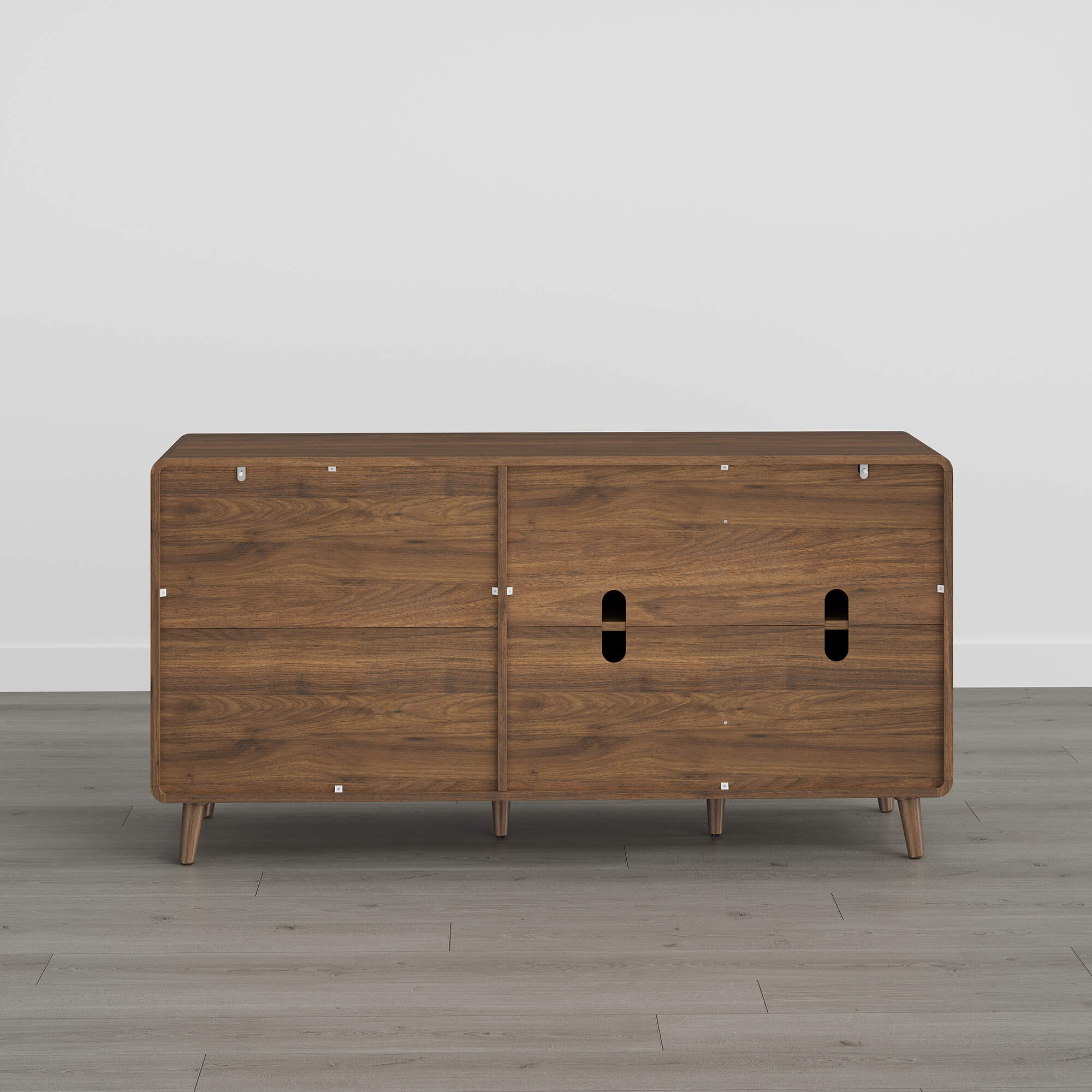 58” Hudson Mid-century Arc-Shaped Sideboard - Image 10