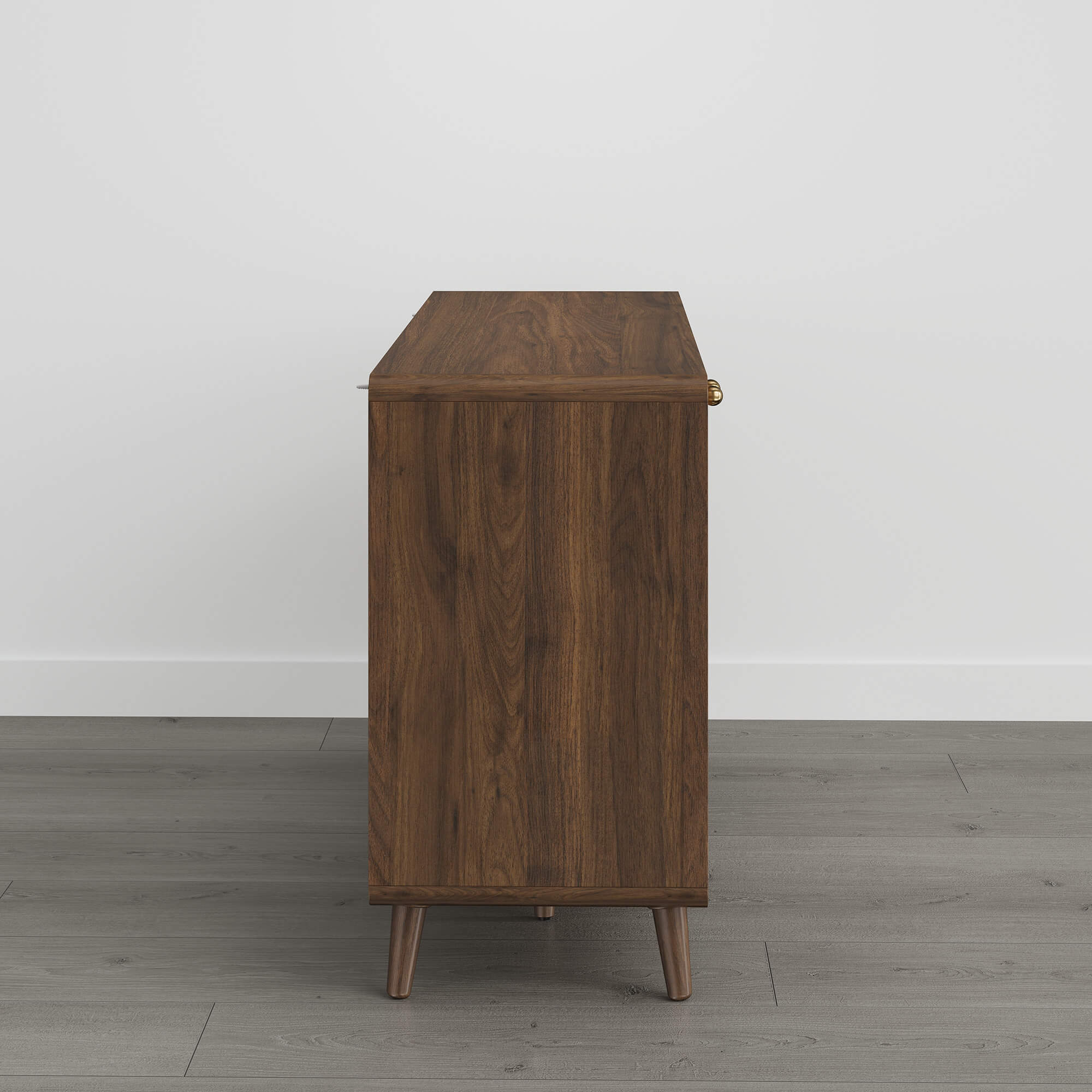 58” Hudson Mid-century Arc-Shaped Sideboard - Image 11