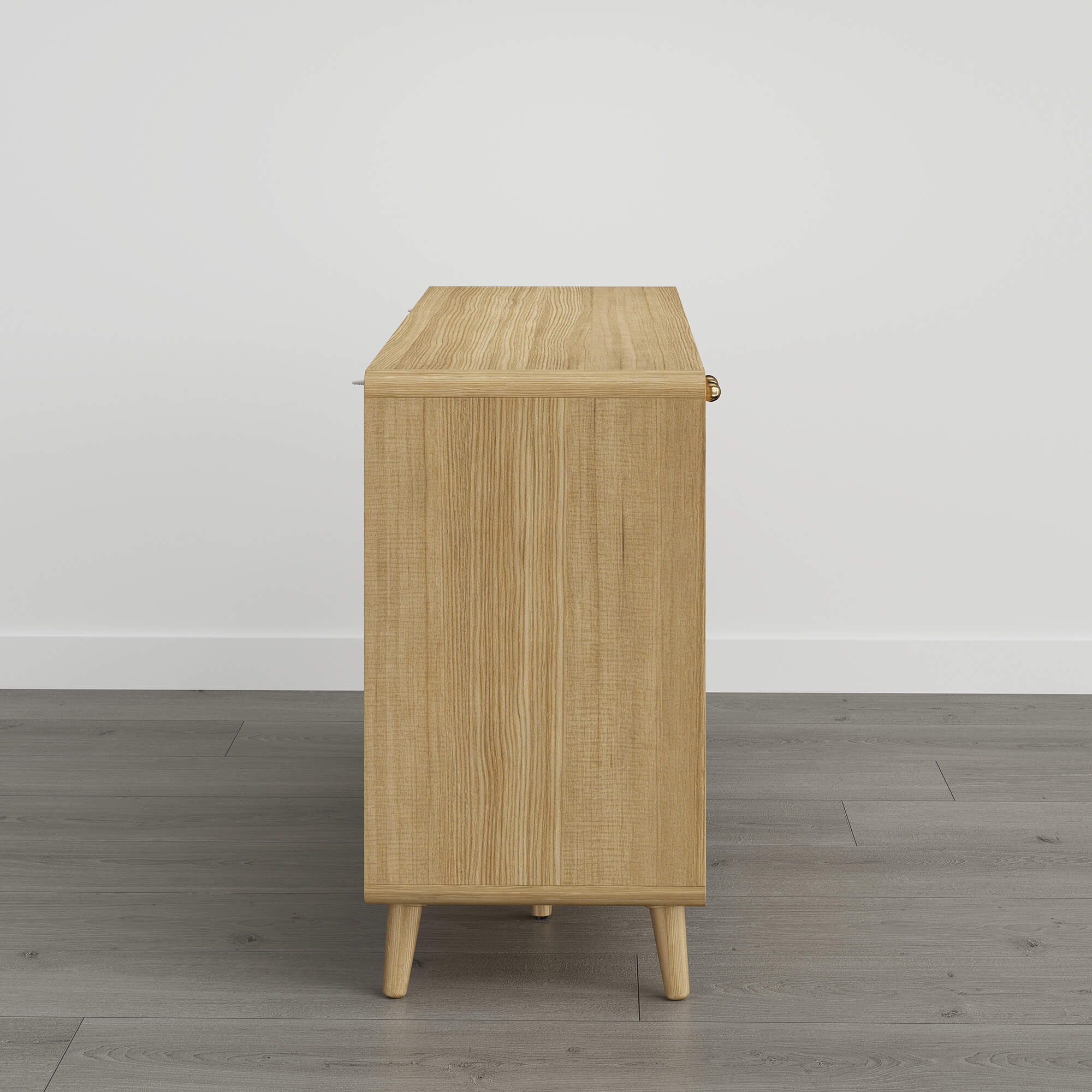 58” Hudson Mid-century Arc-Shaped Sideboard - Image 12