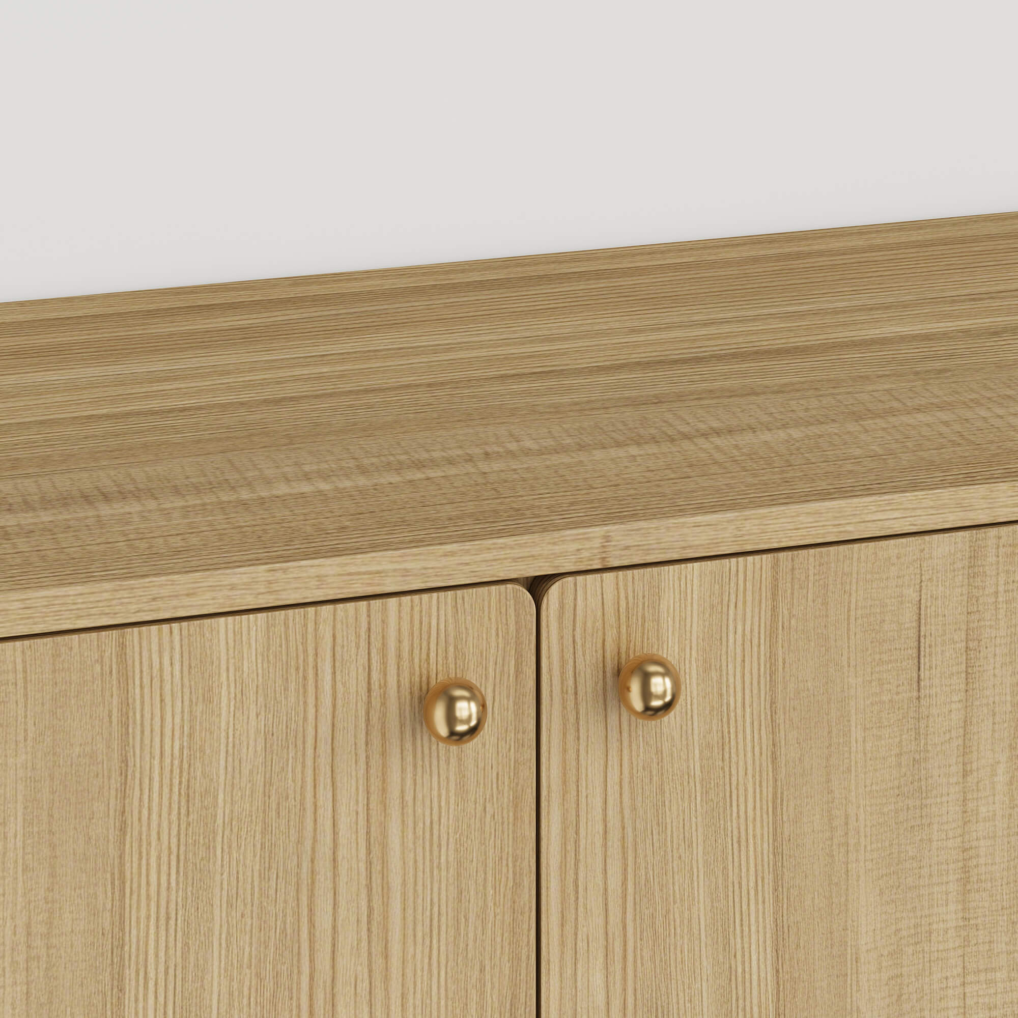 58” Hudson Mid-century Arc-Shaped Sideboard - Image 13