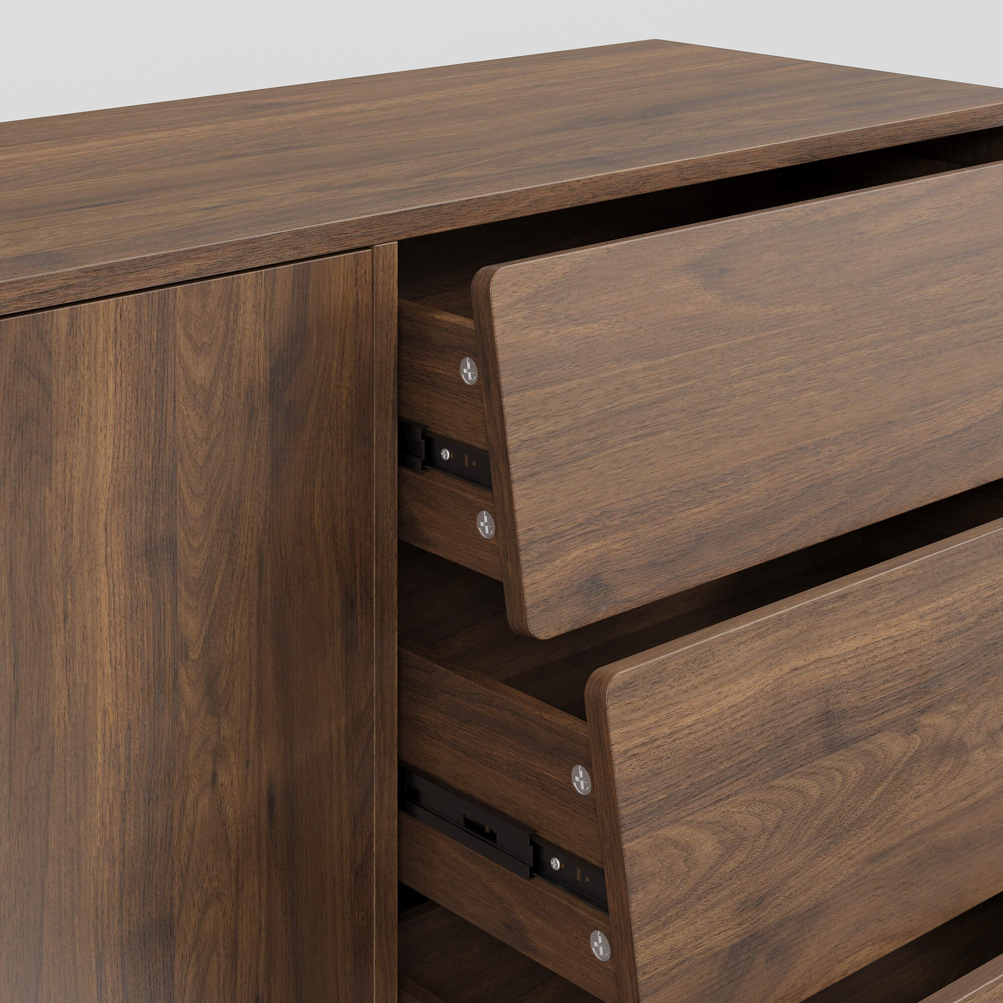 58” Hudson Mid-century Arc-Shaped Sideboard - Image 17