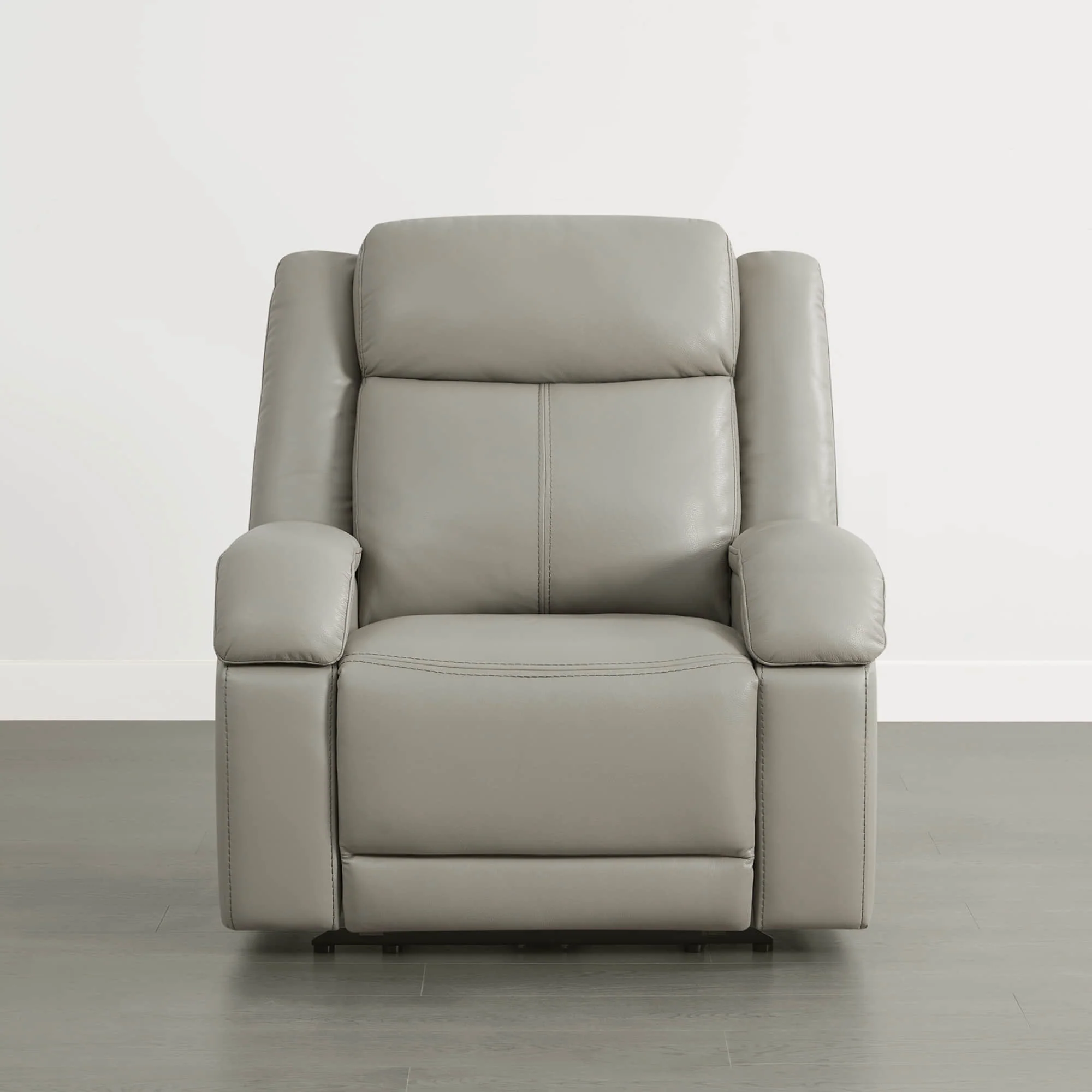Isaac Genuine Leather Wall Hugger Power Recliner with Power Headrest - Image 50