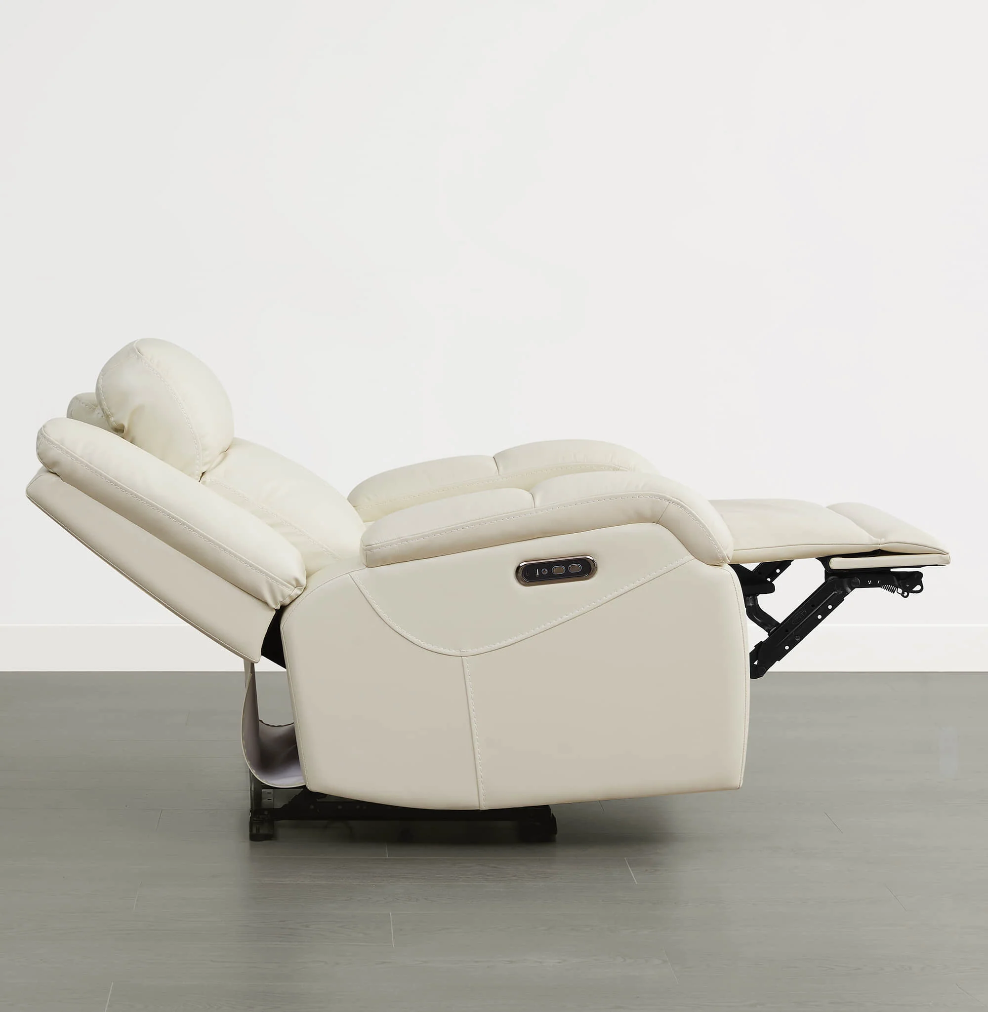 Isaac Genuine Leather Wall Hugger Power Recliner with Power Headrest - Image 70