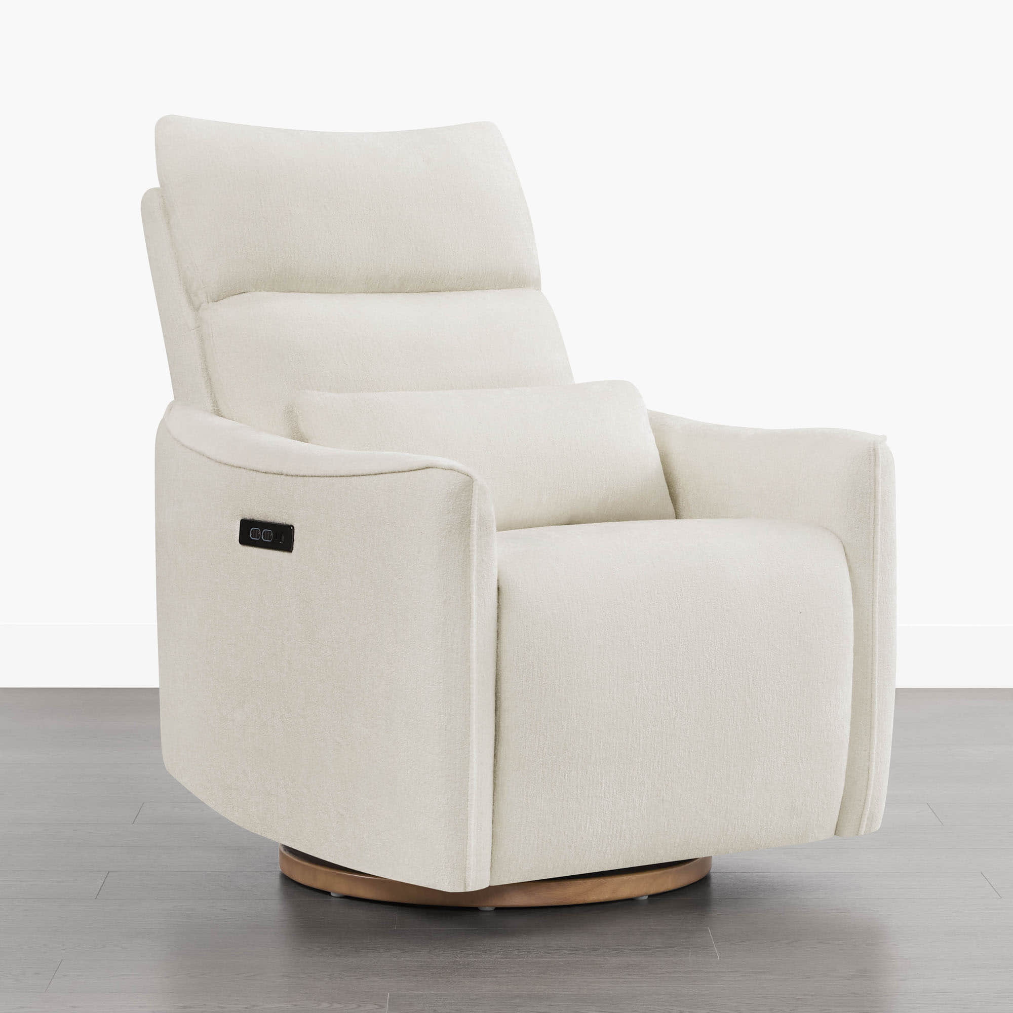 Janice Power Swivel Nursery Glider Recliner with Power Headrest - Image 17