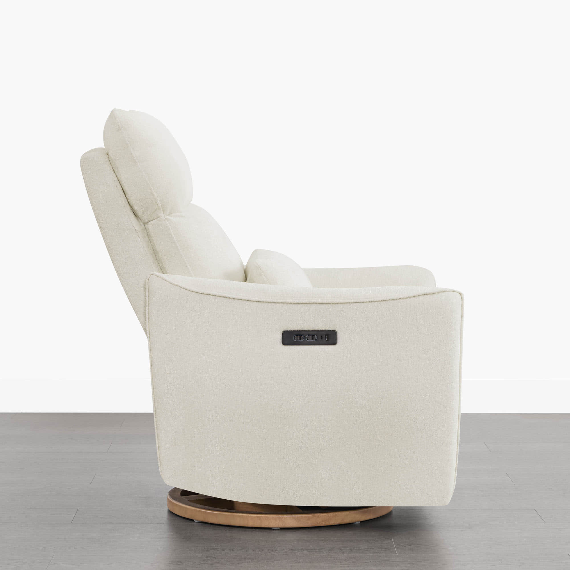 Janice Power Swivel Nursery Glider Recliner with Power Headrest - Image 19