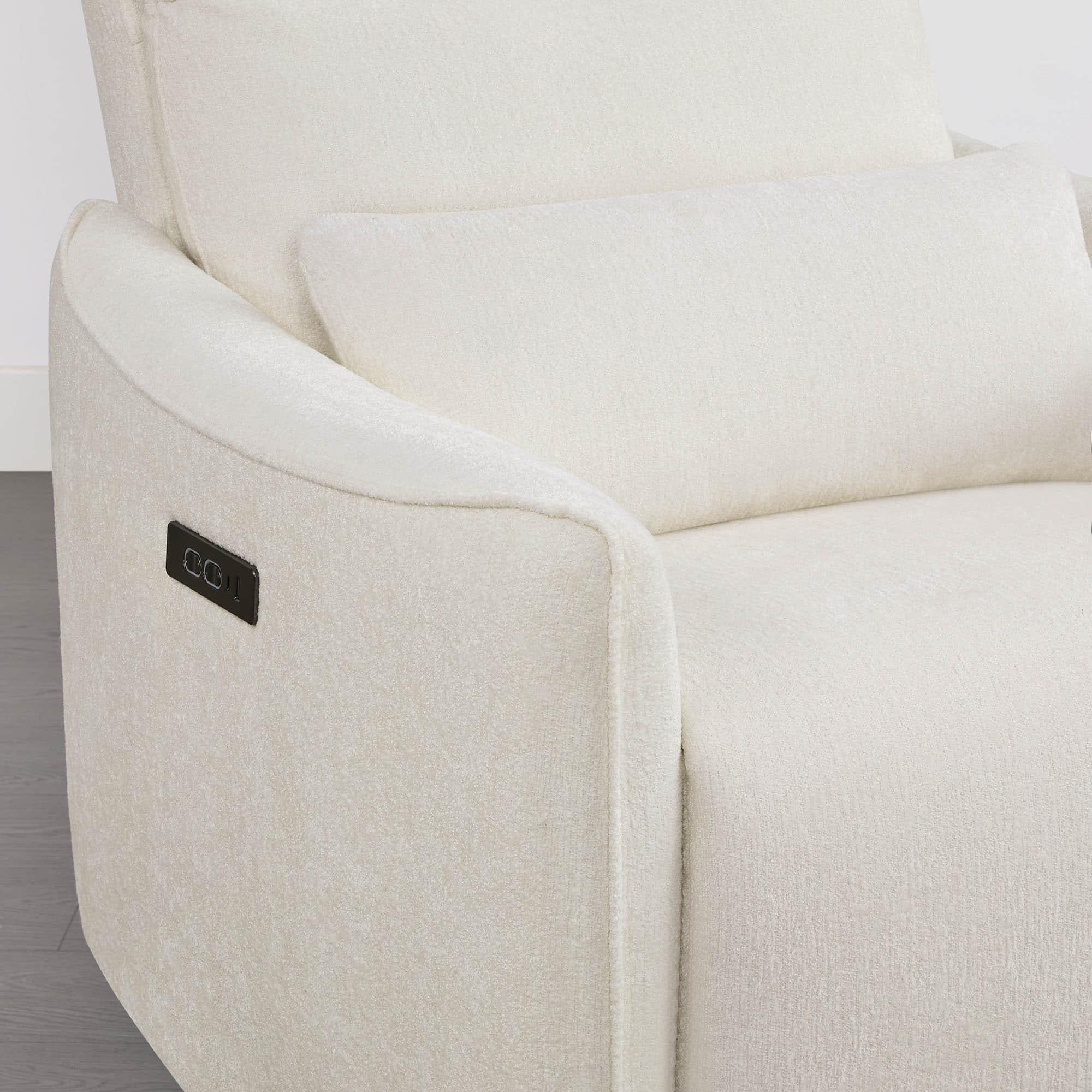 Janice Power Swivel Nursery Glider Recliner with Power Headrest - Image 21