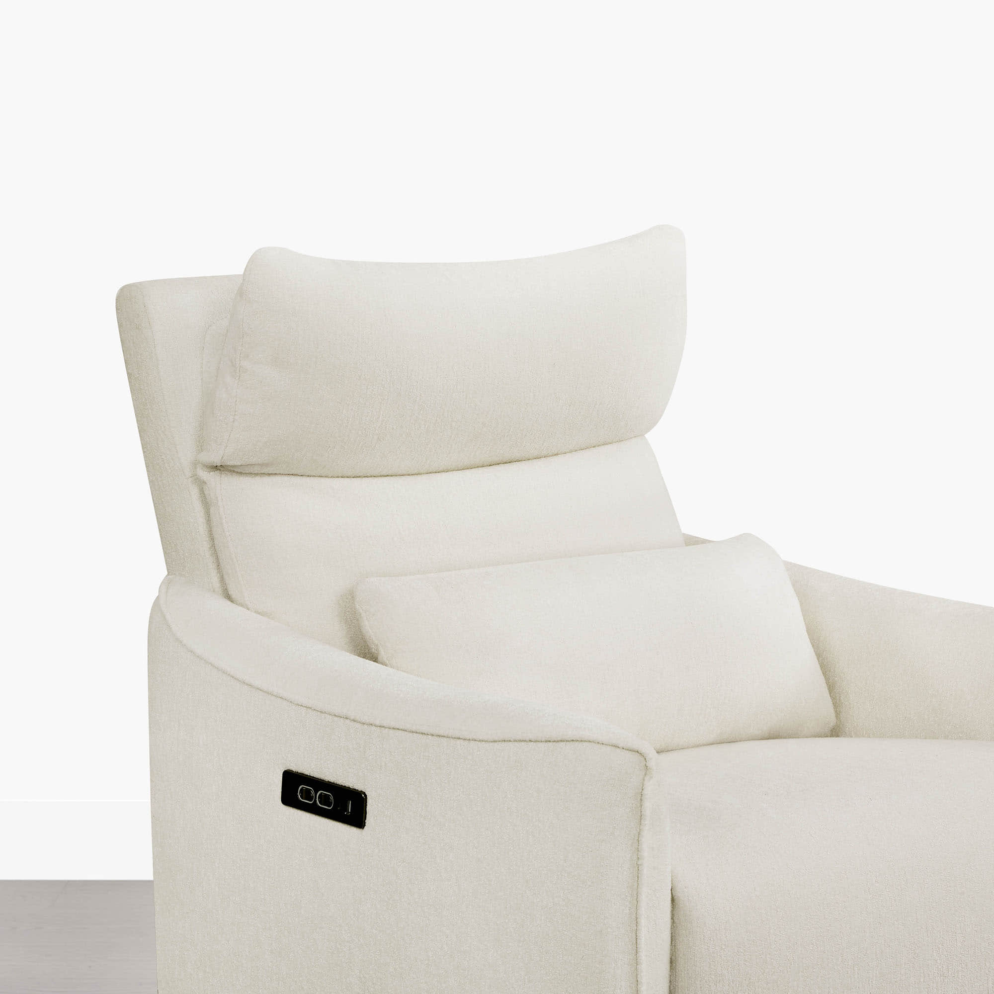 Janice Power Swivel Nursery Glider Recliner with Power Headrest - Image 24