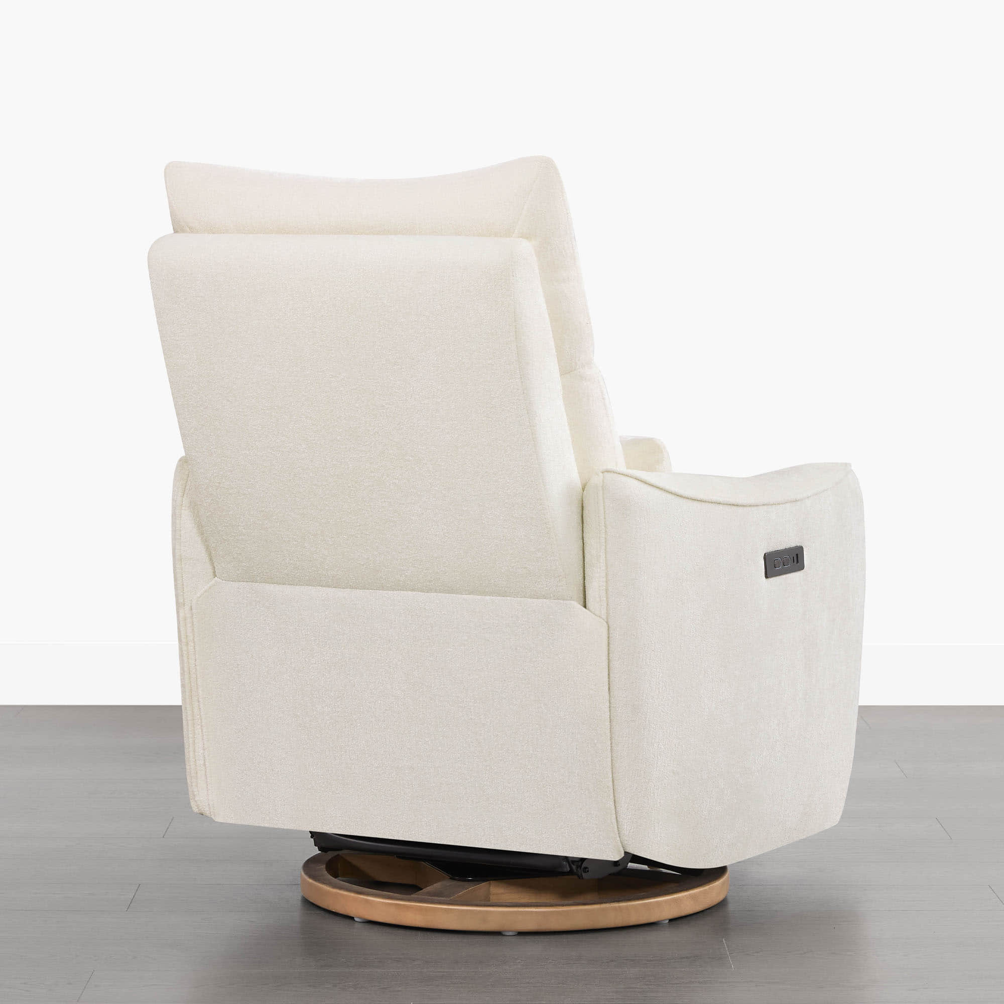 Janice Power Swivel Nursery Glider Recliner with Power Headrest - Image 25