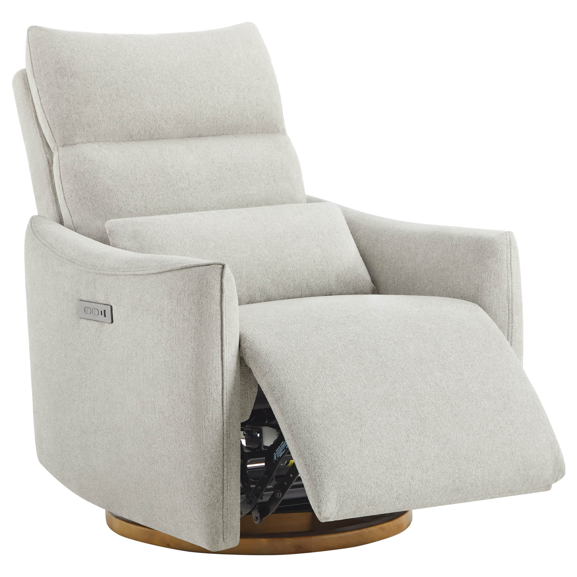 Janice Power Swivel Nursery Glider Recliner with Power Headrest - Image 27
