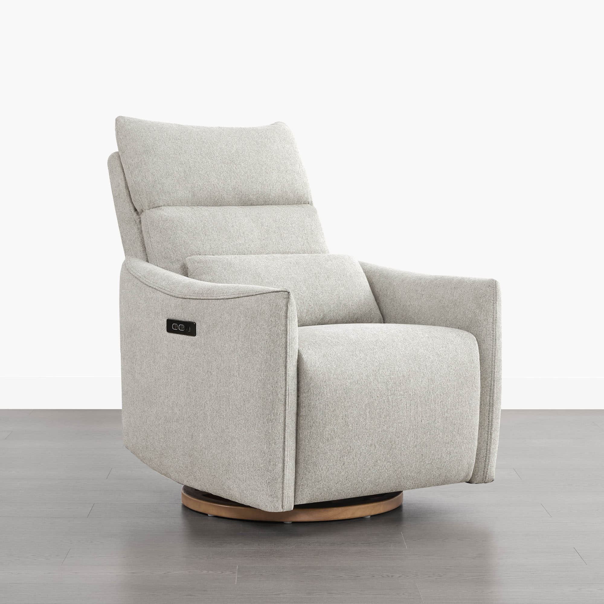 Janice Power Swivel Nursery Glider Recliner with Power Headrest - Image 33