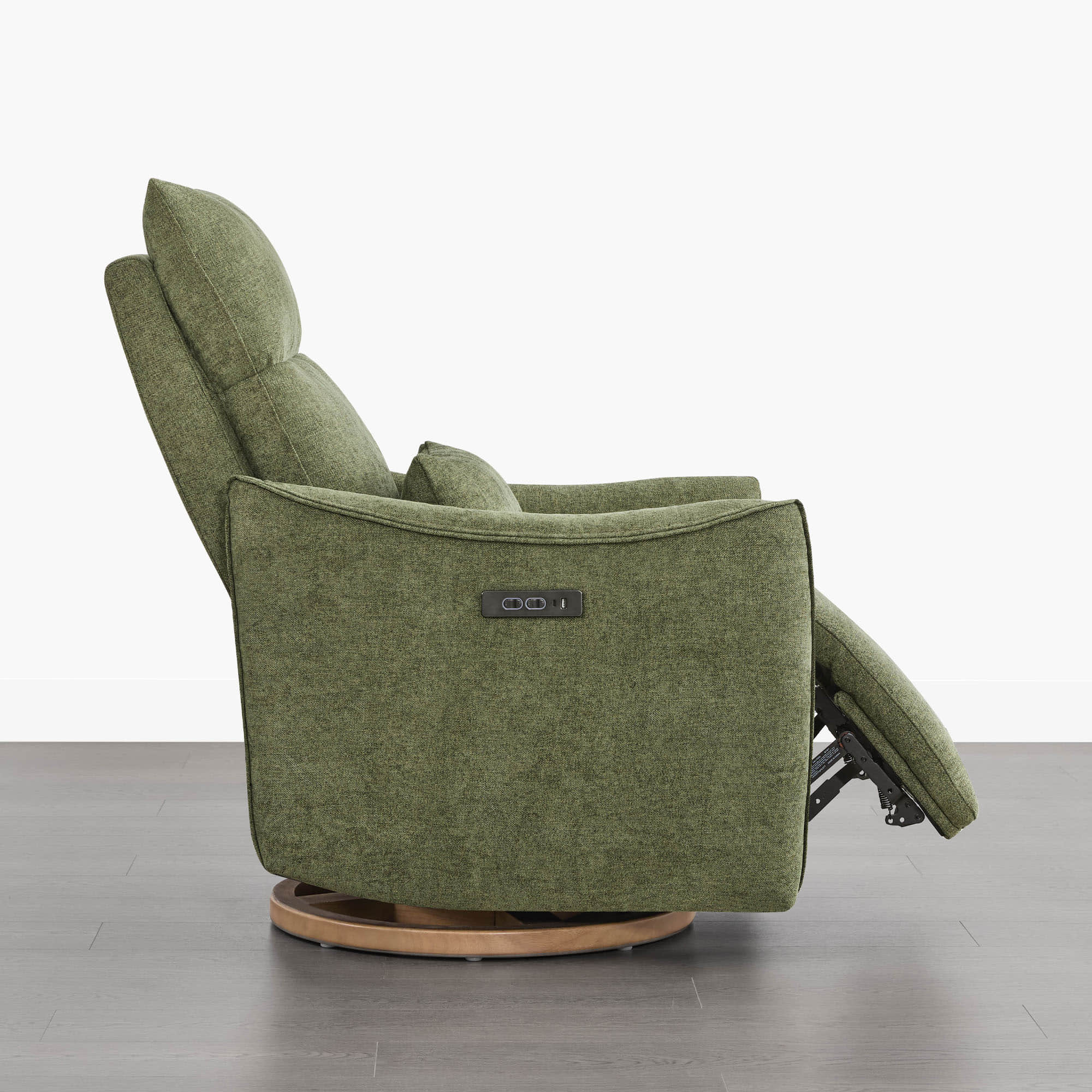 Janice Power Swivel Nursery Glider Recliner with Power Headrest - Image 52