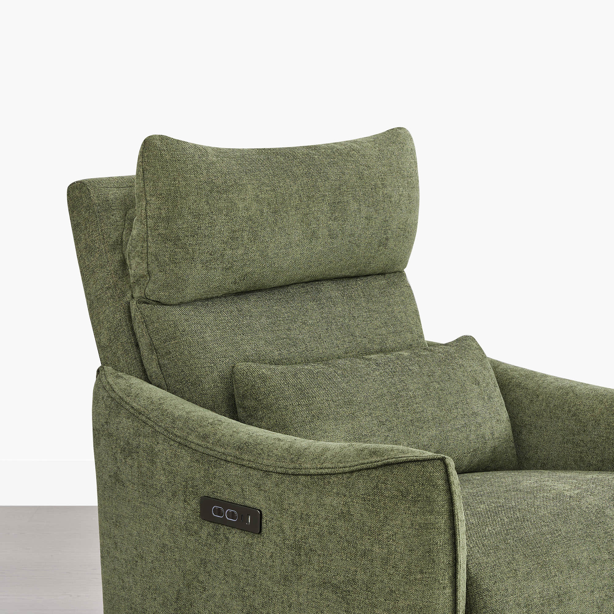 Janice Power Swivel Nursery Glider Recliner with Power Headrest - Image 56