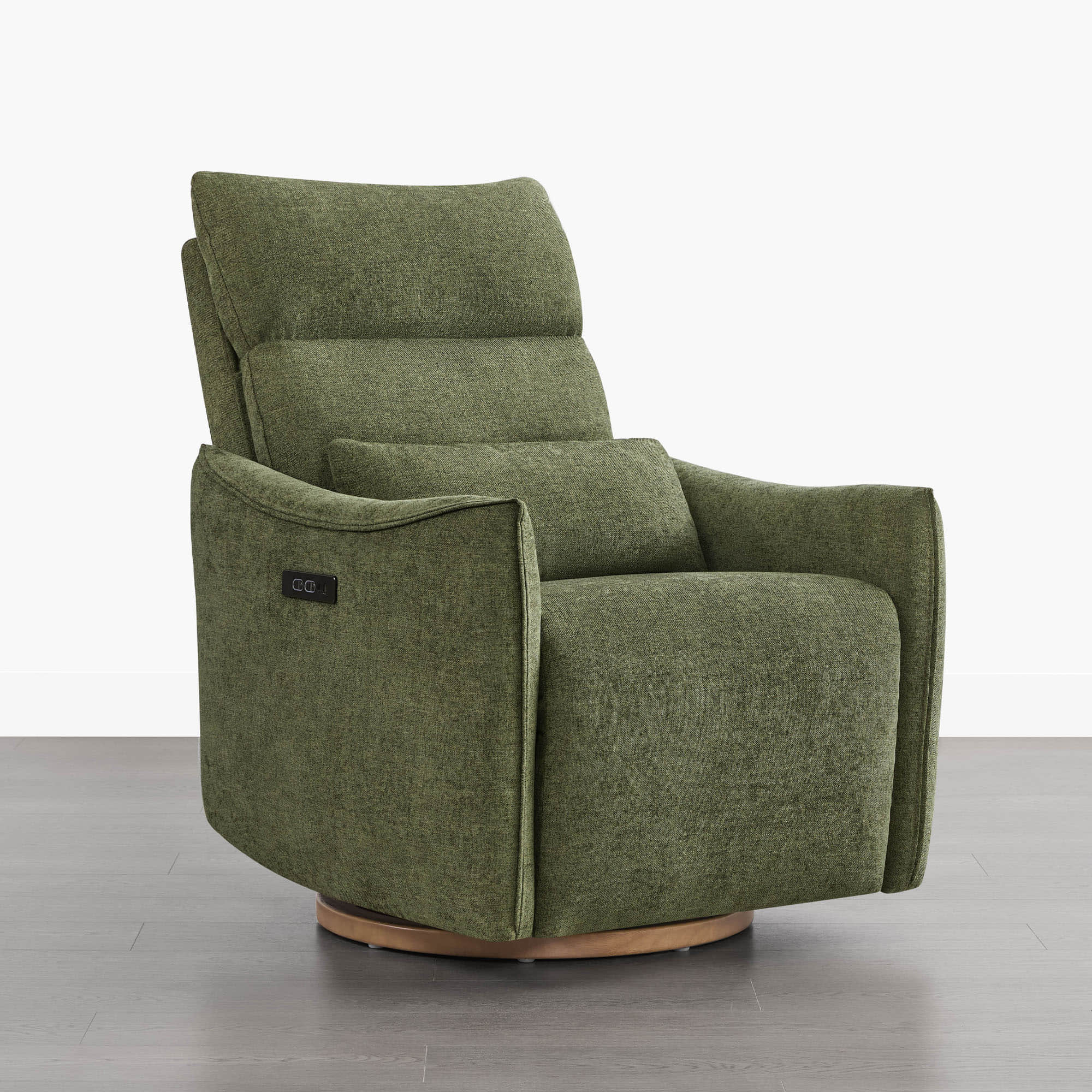 Janice Power Swivel Nursery Glider Recliner with Power Headrest - Image 58