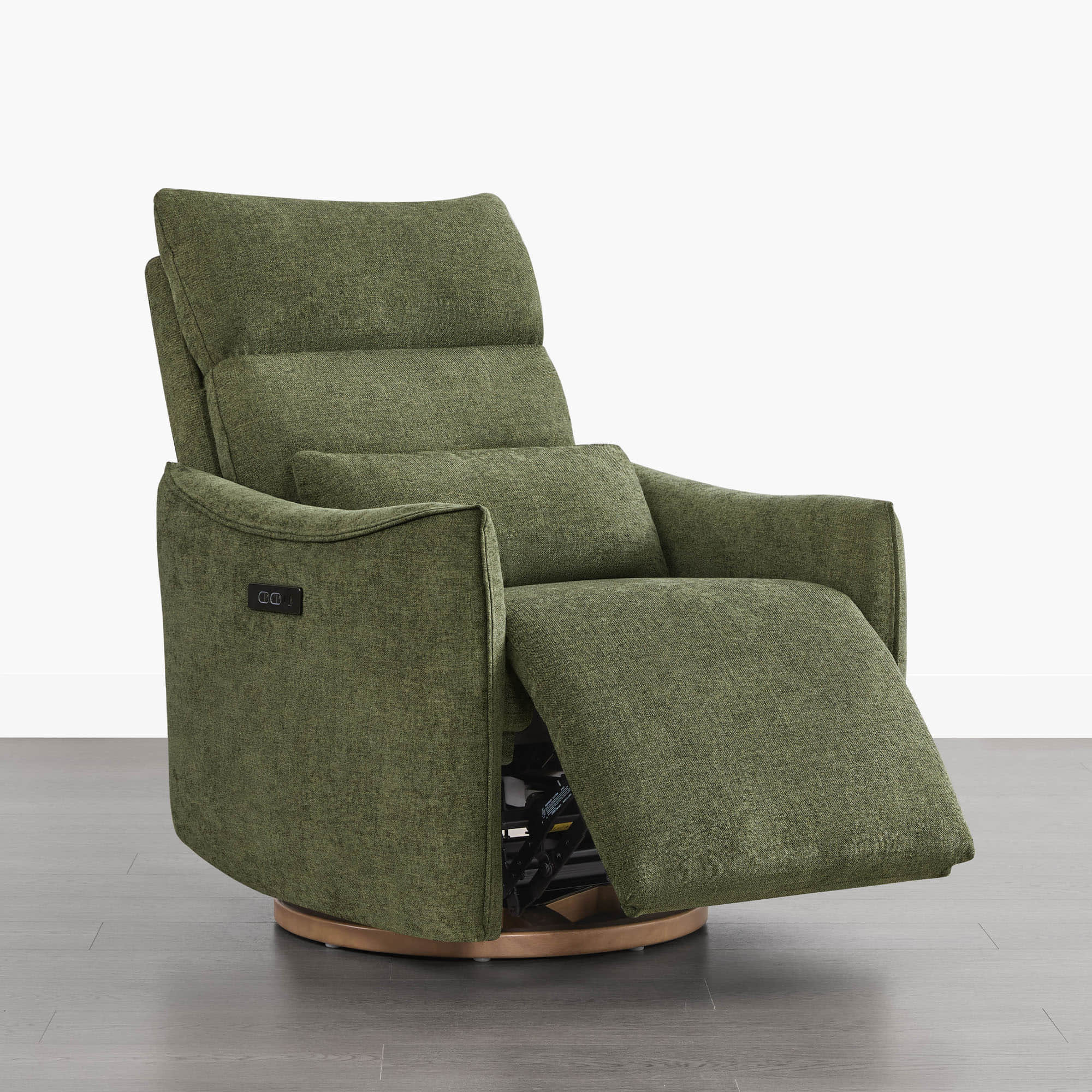 Janice Power Swivel Nursery Glider Recliner with Power Headrest - Image 59