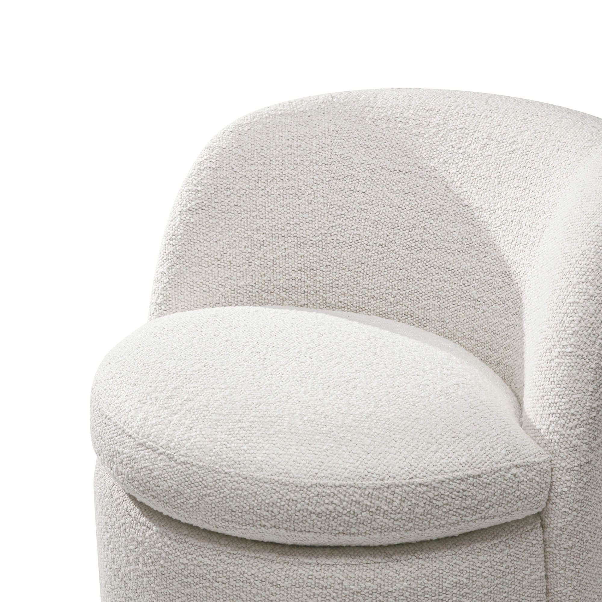 Jolie Performance Boucle Swivel Accent Chair - Image 10