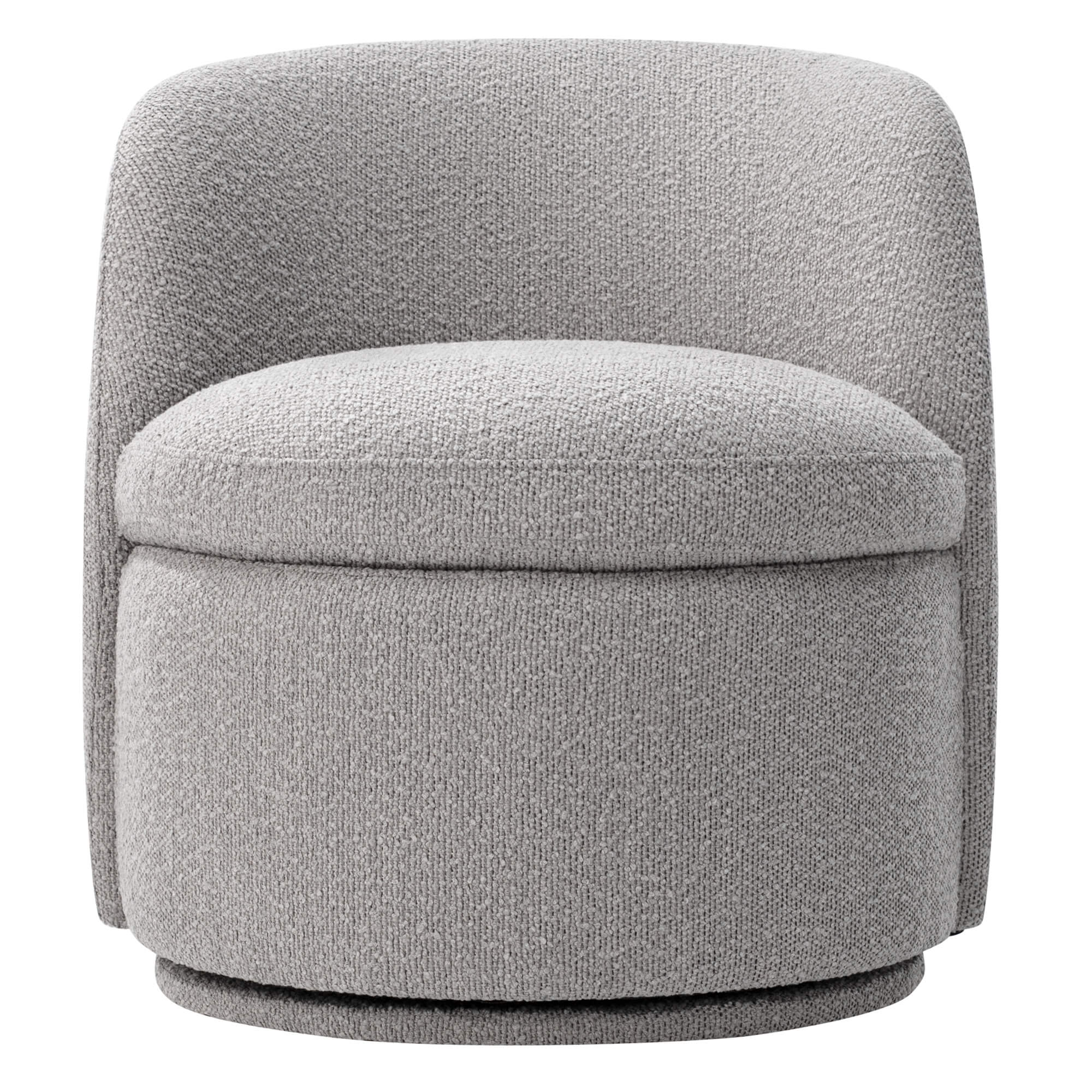 Jolie Performance Boucle Swivel Accent Chair - Image 15