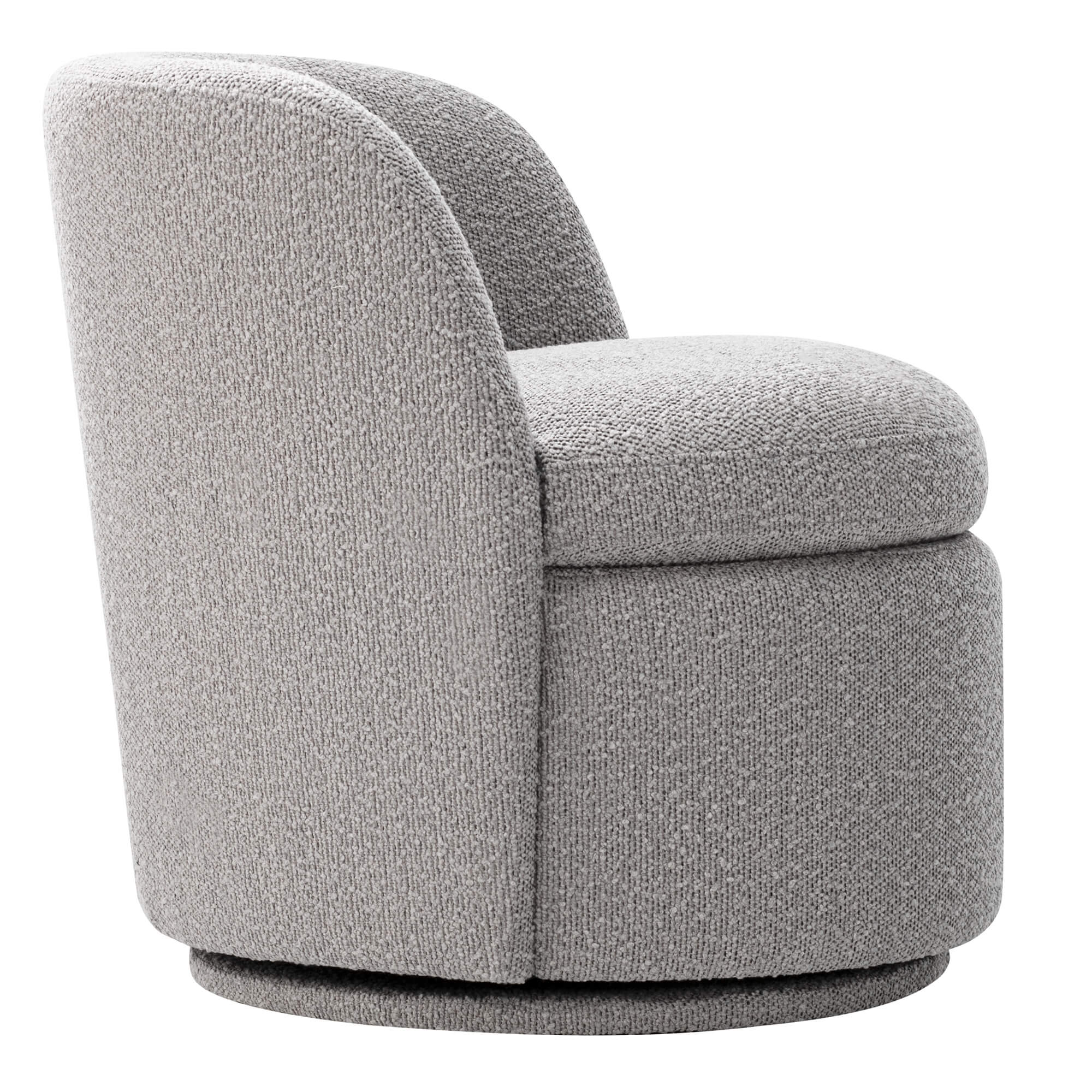 Jolie Performance Boucle Swivel Accent Chair - Image 16