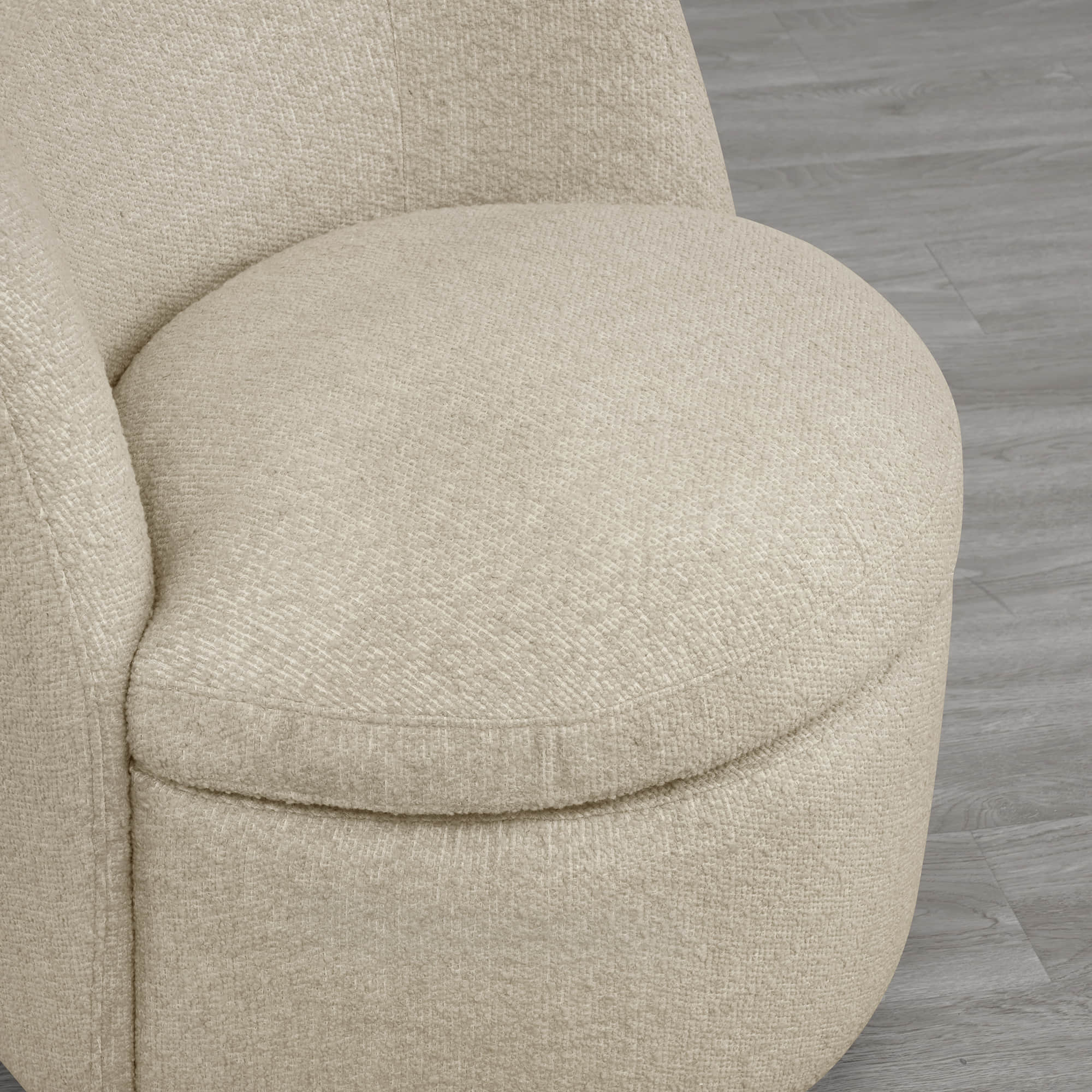Jolie Performance Boucle Swivel Accent Chair - Image 25