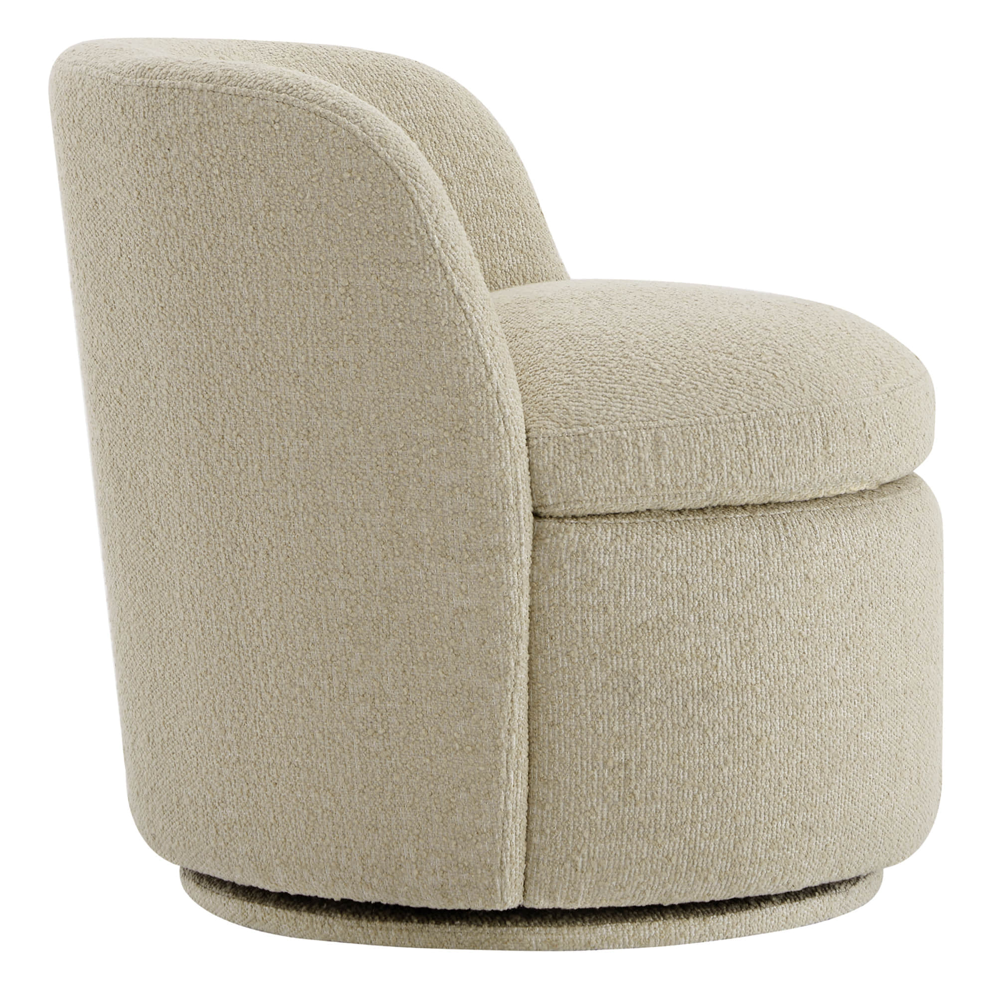 Jolie Performance Boucle Swivel Accent Chair - Image 26