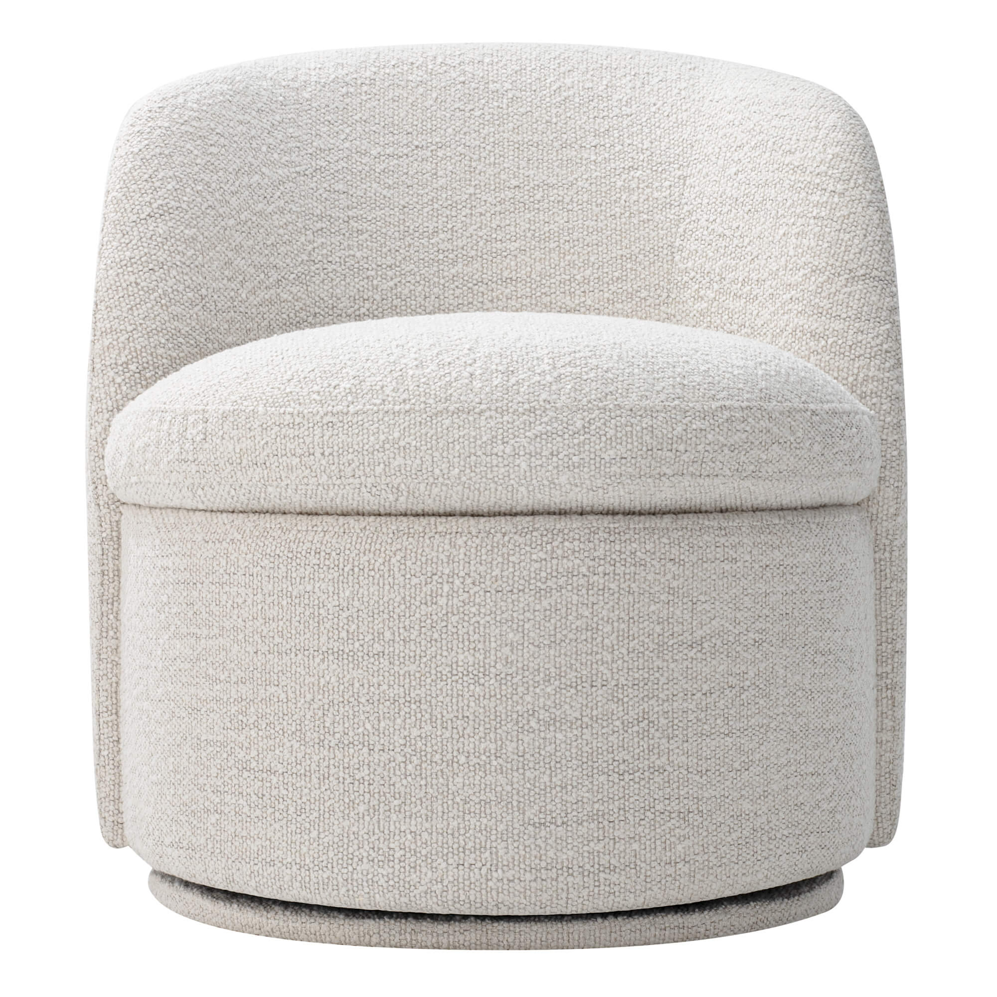 Jolie Performance Boucle Swivel Accent Chair - Image 6