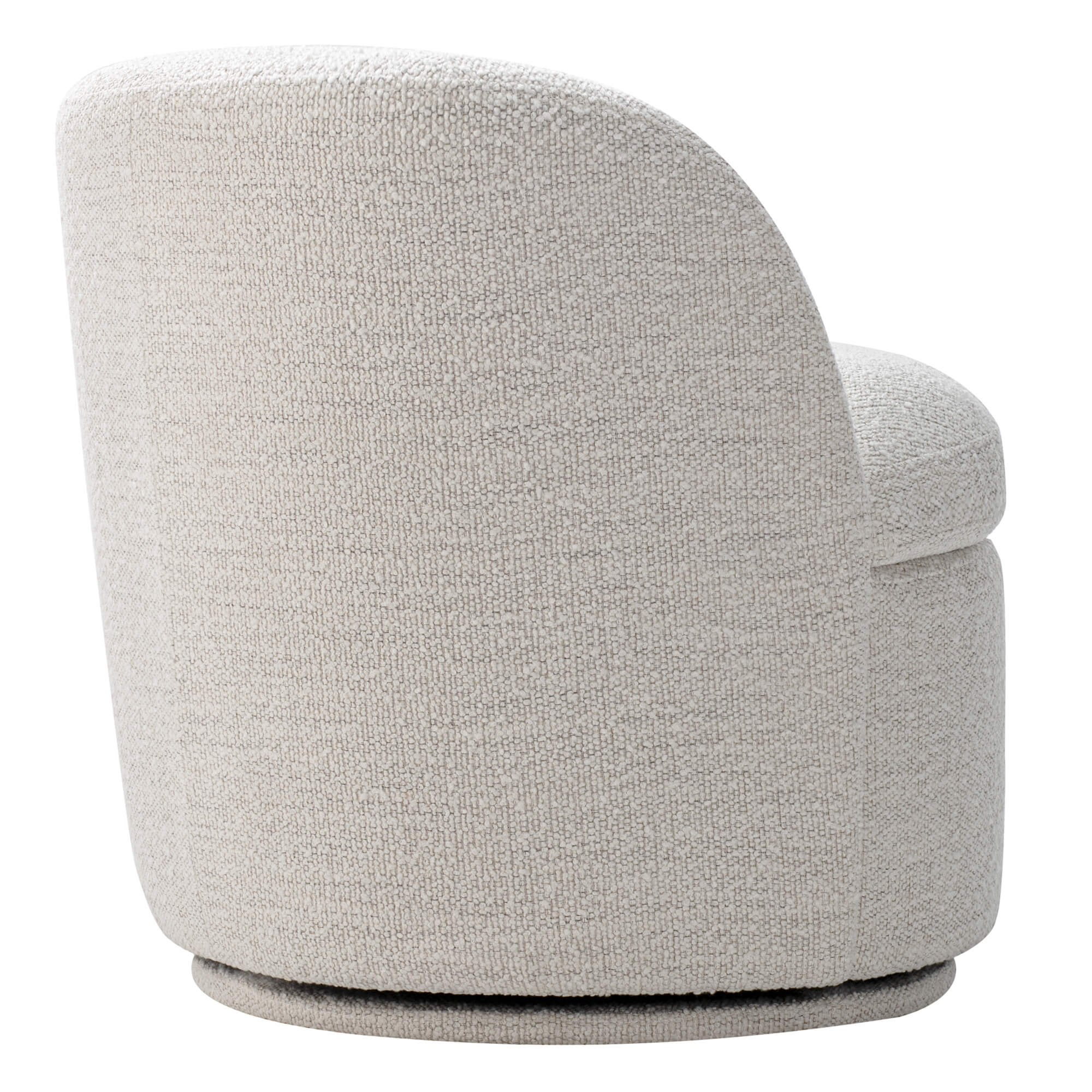 Jolie Performance Boucle Swivel Accent Chair - Image 8