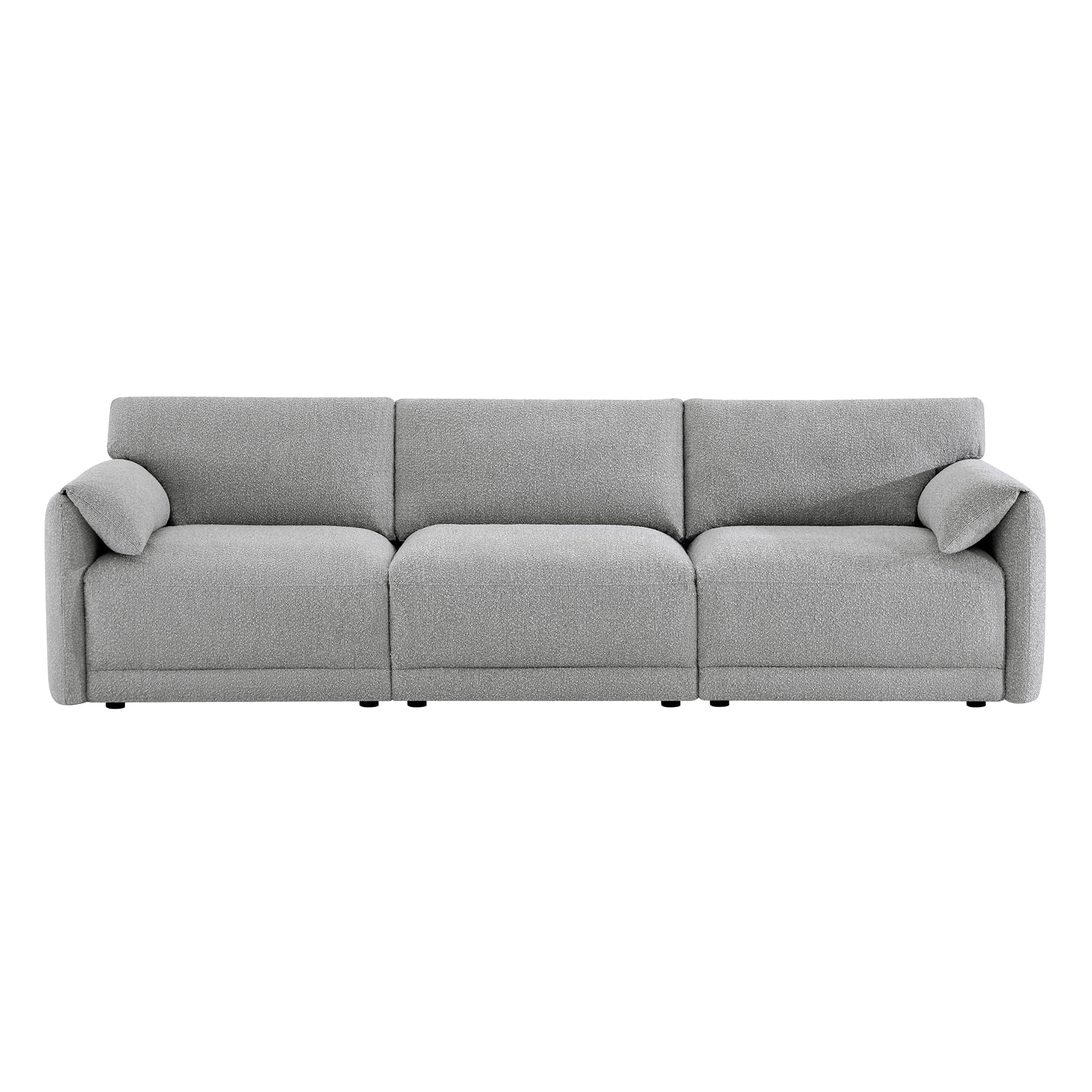 Josie Performance Boucle 3-Piece Modular Sofa  (115.7'') - Image 4