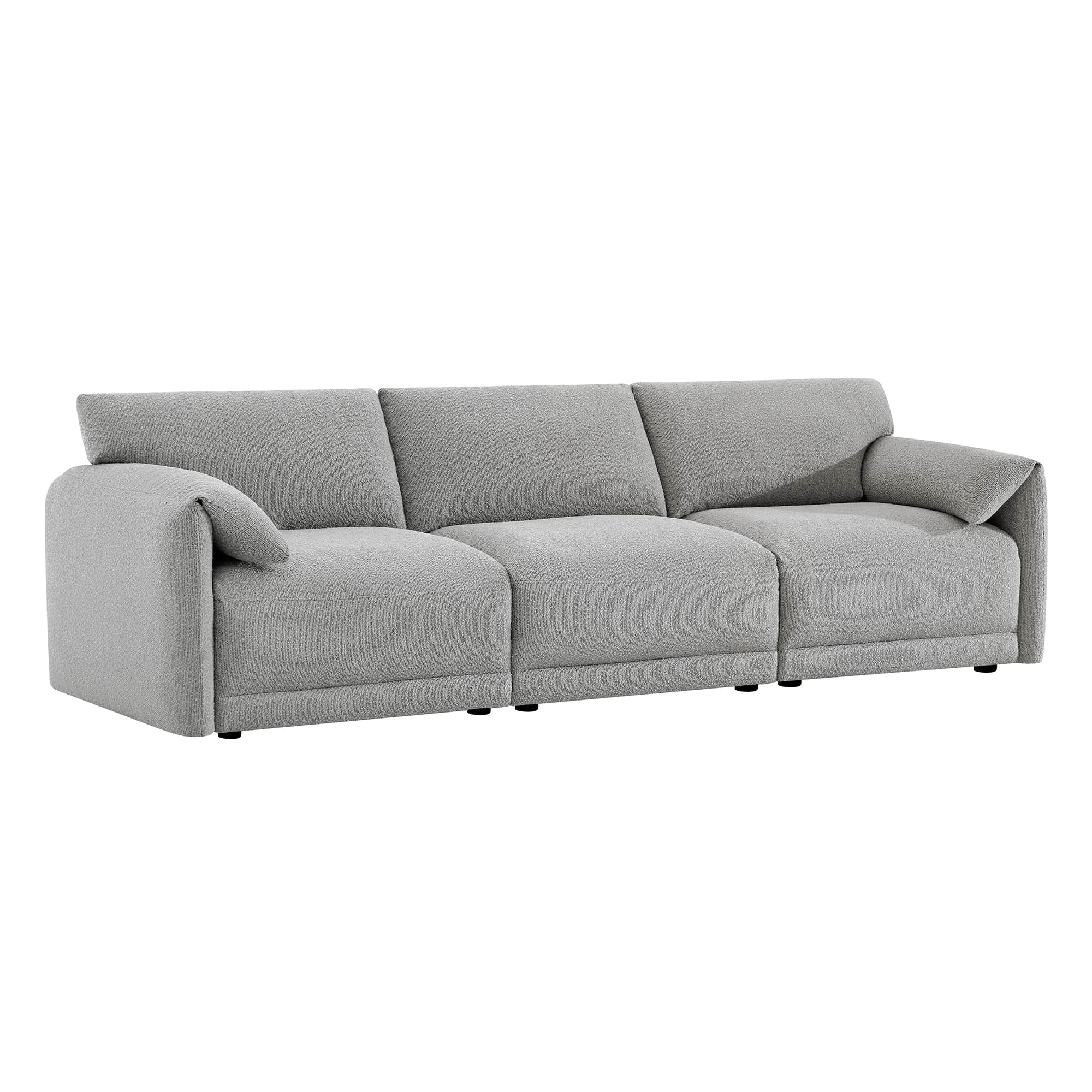 Josie Performance Boucle 3-Piece Modular Sofa  (115.7'') - Image 5