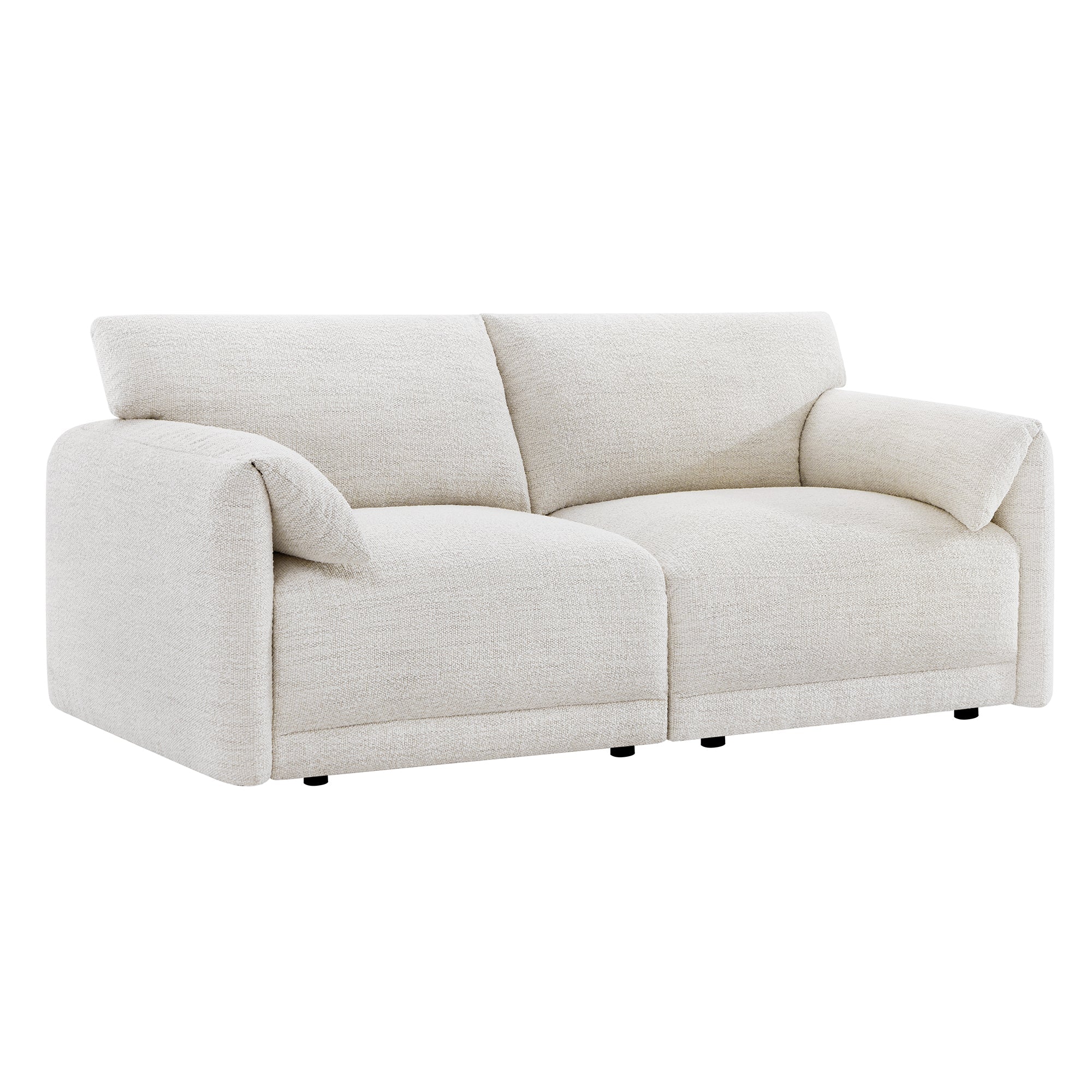 Josie Performance Boucle 2-Piece Modular Sofa  (80.3'') - Image 16