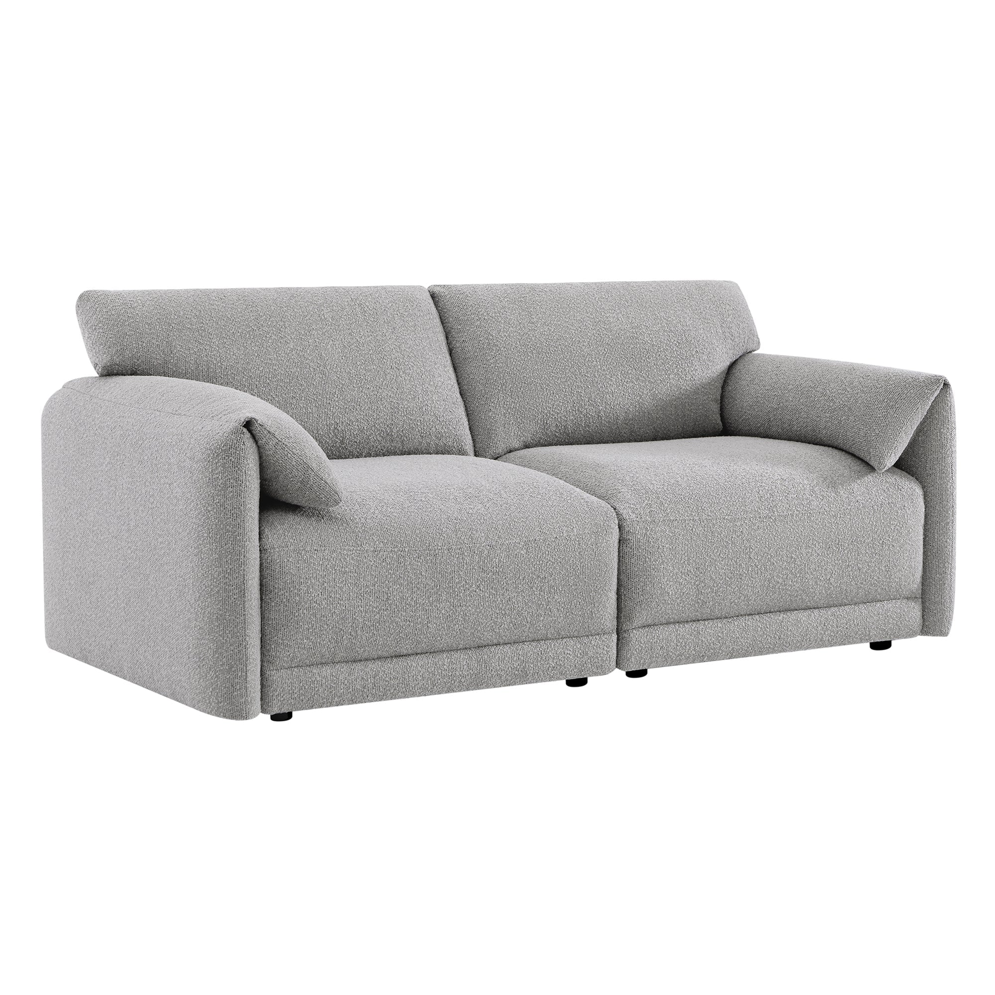 Josie Performance Boucle 2-Piece Modular Sofa  (80.3'') - Image 6