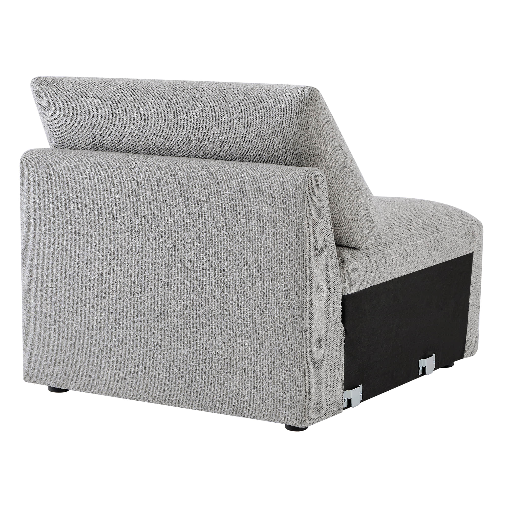 Josie Performance Boucle Ottoman / Armless Chair - Image 13