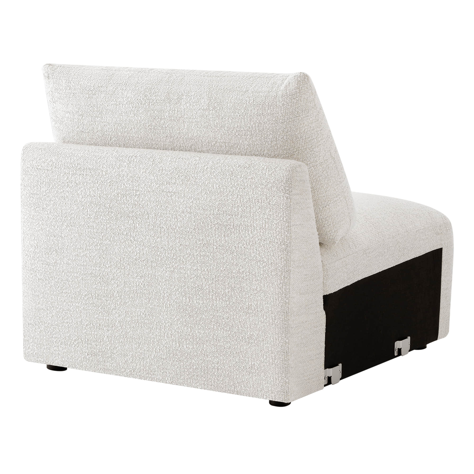 Josie Performance Boucle Ottoman / Armless Chair - Image 21