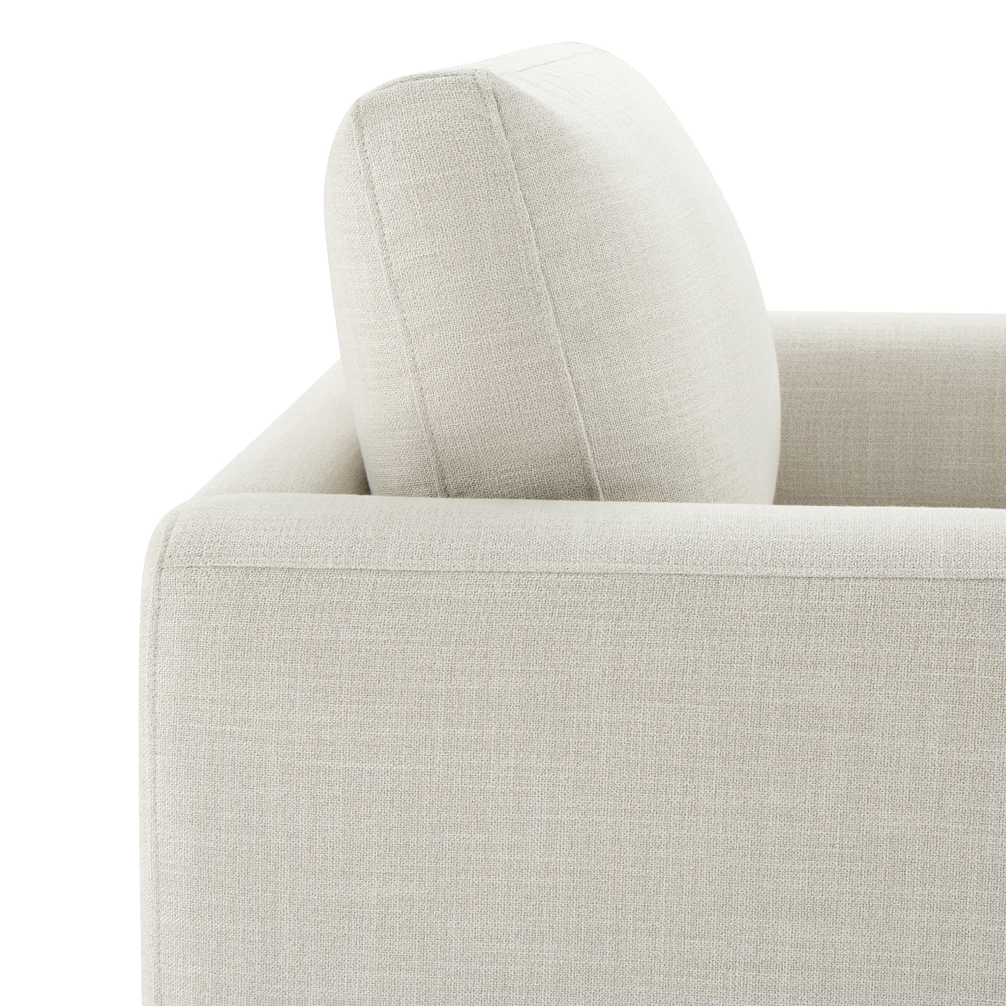 Keaton Performance Fabric Ash Wood Base Armchair (42.5'') - Image 8
