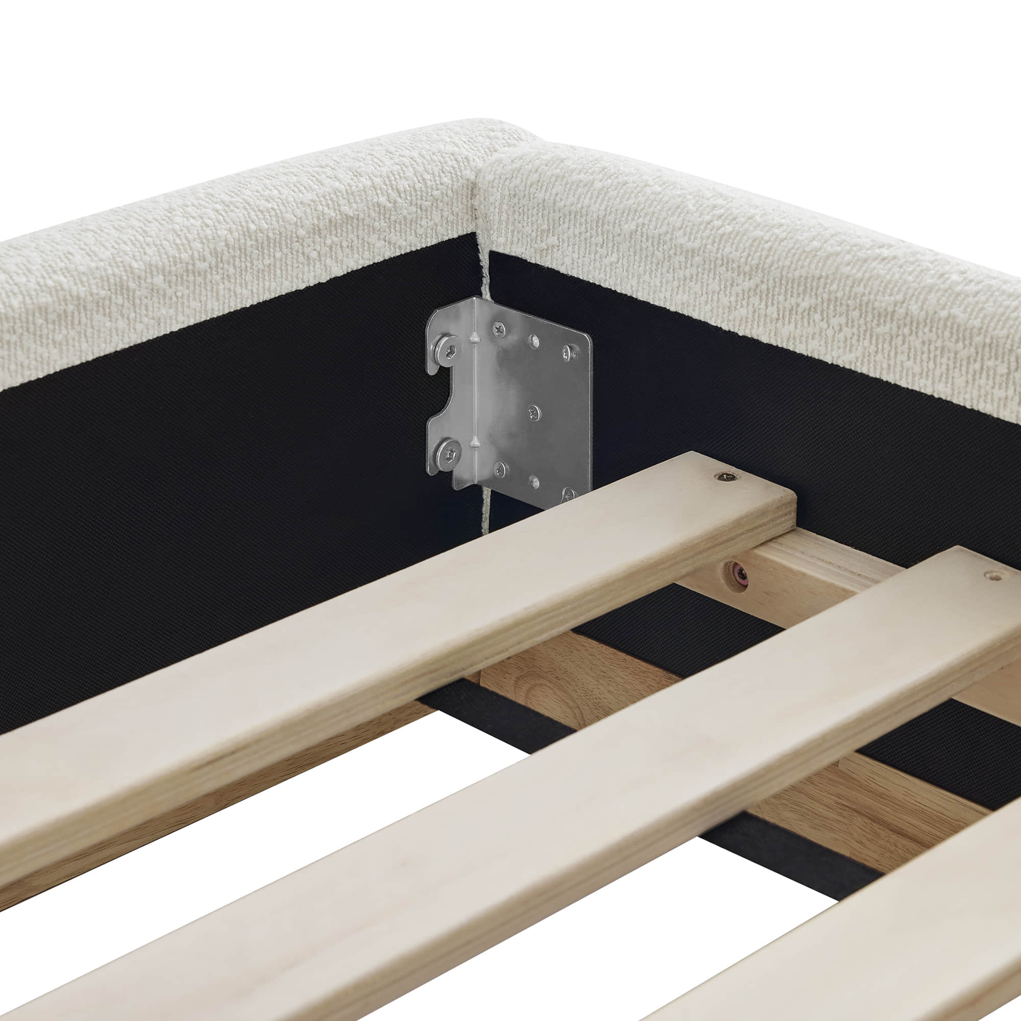 Kelda Contemporary Upholstered Platform Bed - Image 10