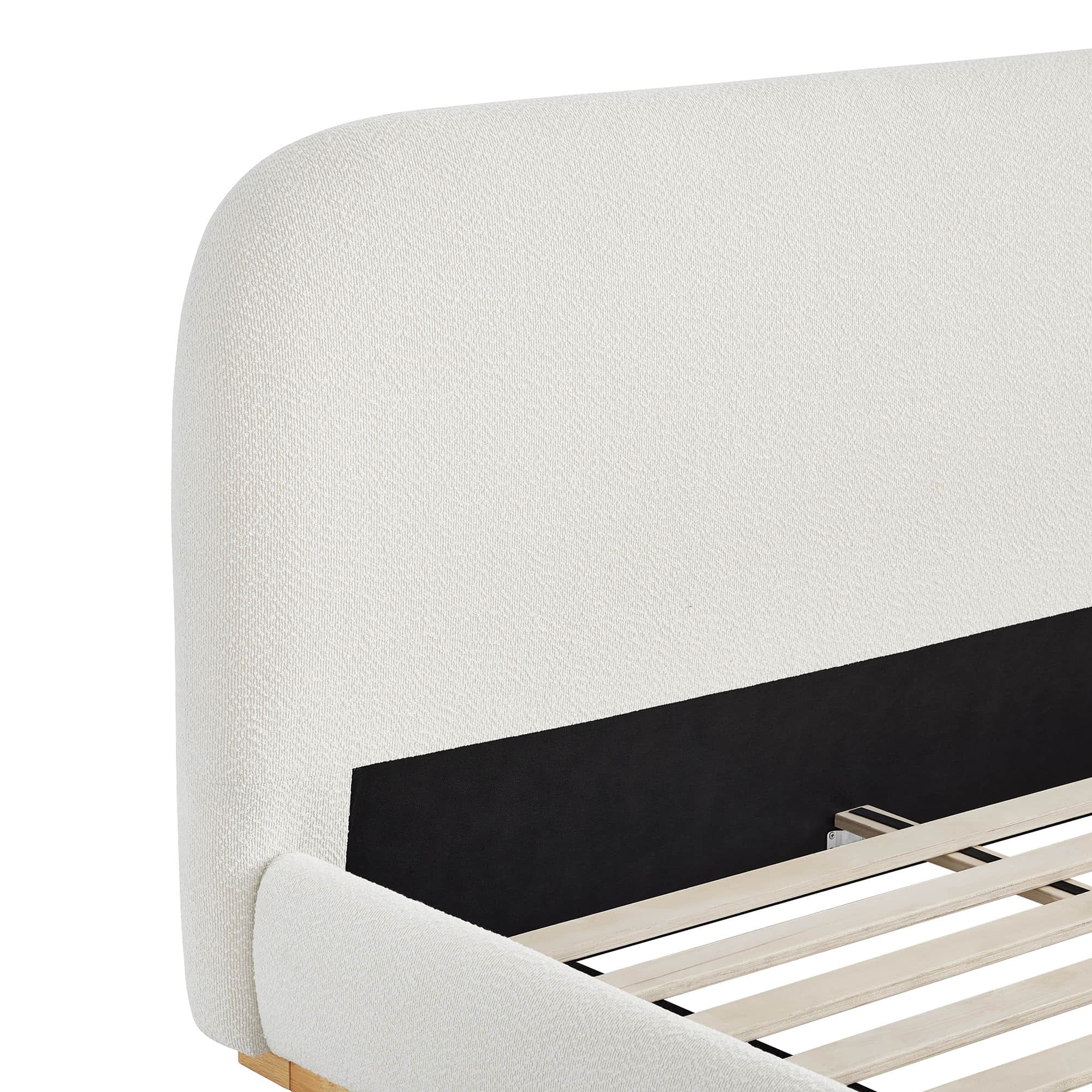 Kelda Contemporary Upholstered Platform Bed - Image 11