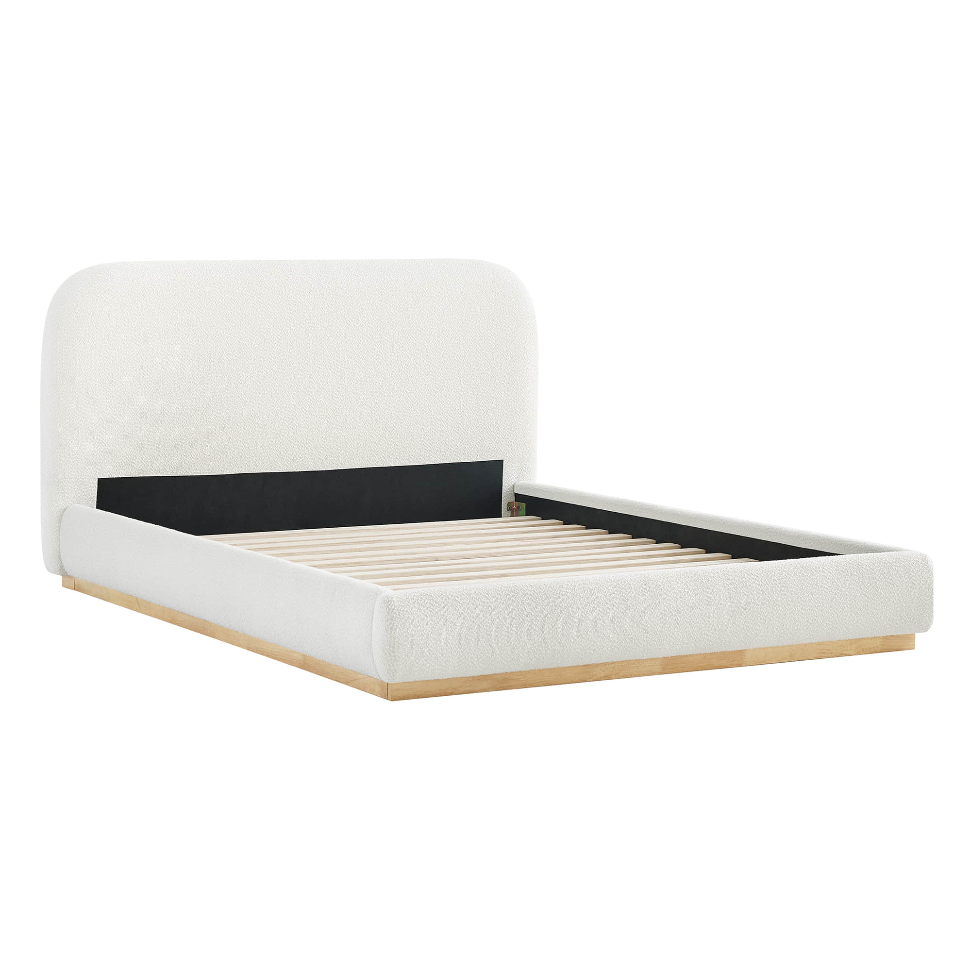 Kelda Contemporary Upholstered Platform Bed - Image 3