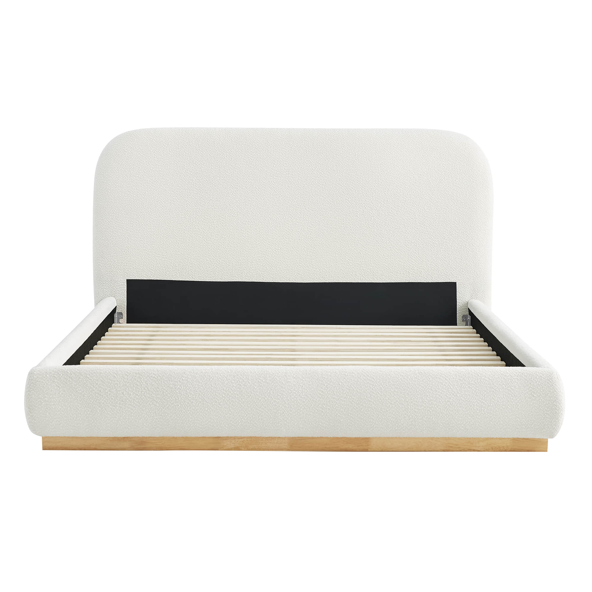 Kelda Contemporary Upholstered Platform Bed - Image 4