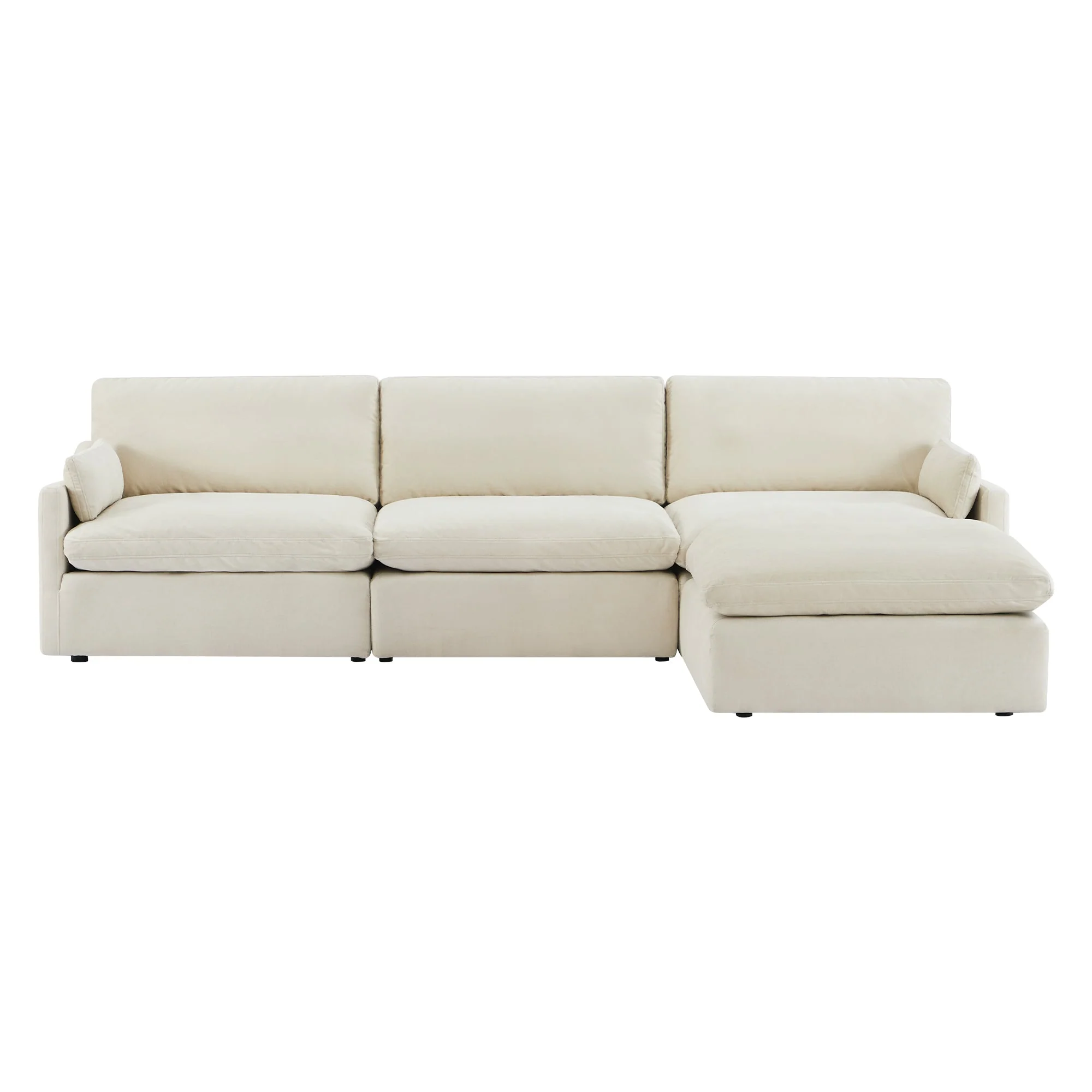 Kenna Modular 4 Seat Sofa-Chaise Sectional - Image 12