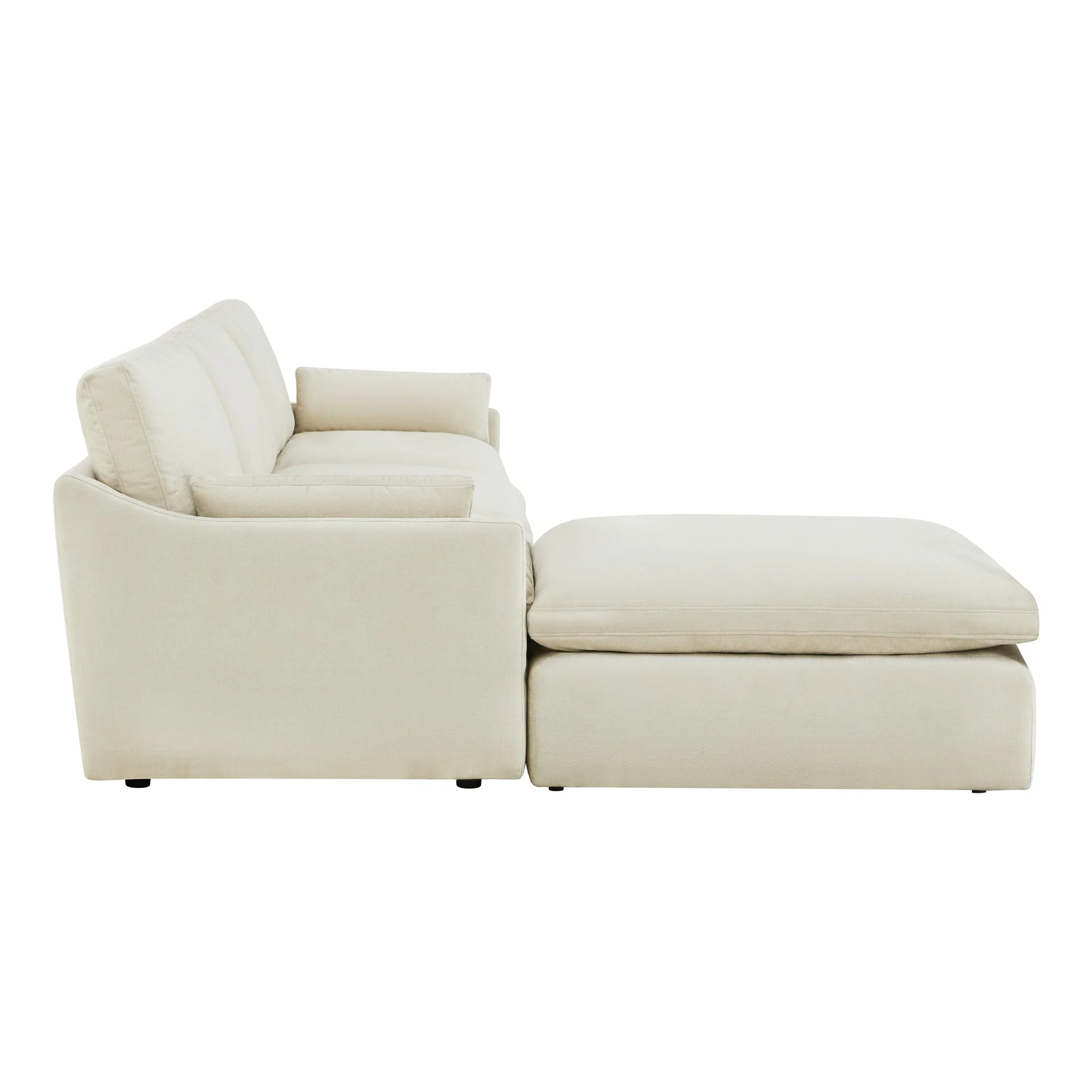 Kenna Modular 4 Seat Sofa-Chaise Sectional - Image 14
