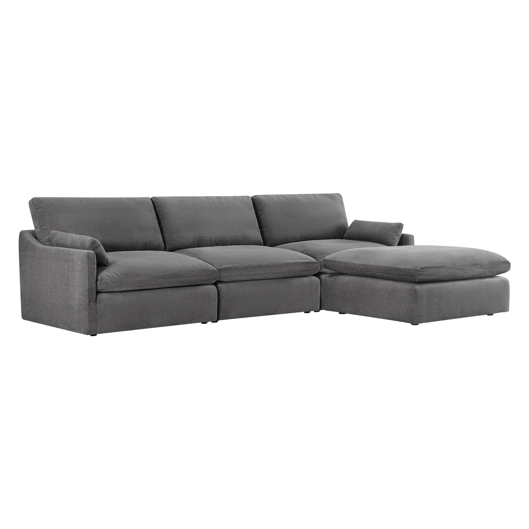 Kenna Modular 4 Seat Sofa-Chaise Sectional - Image 37