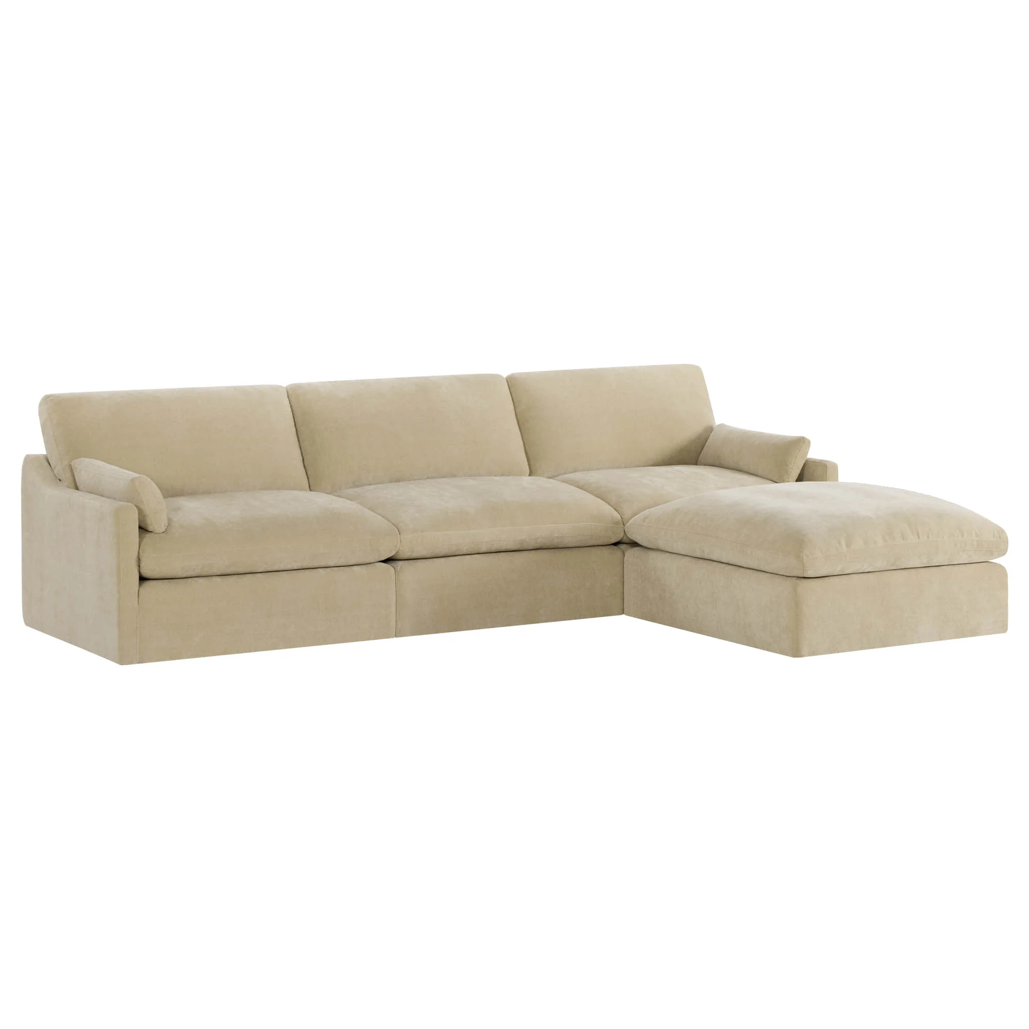 Kenna Modular 4 Seat Sofa-Chaise Sectional - Image 71