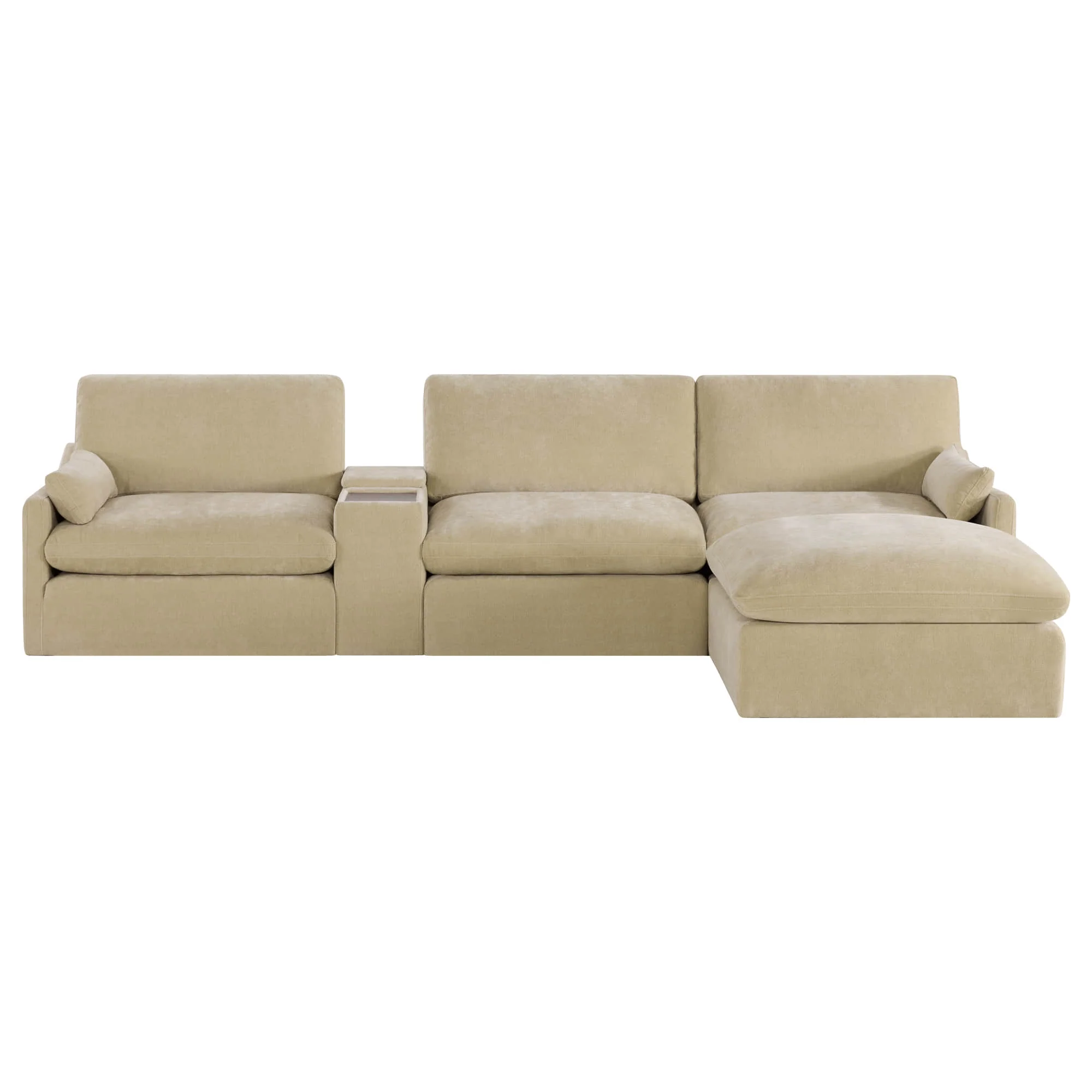 Kenna Modular 4 Seat Sofa-Chaise Sectional - Image 72