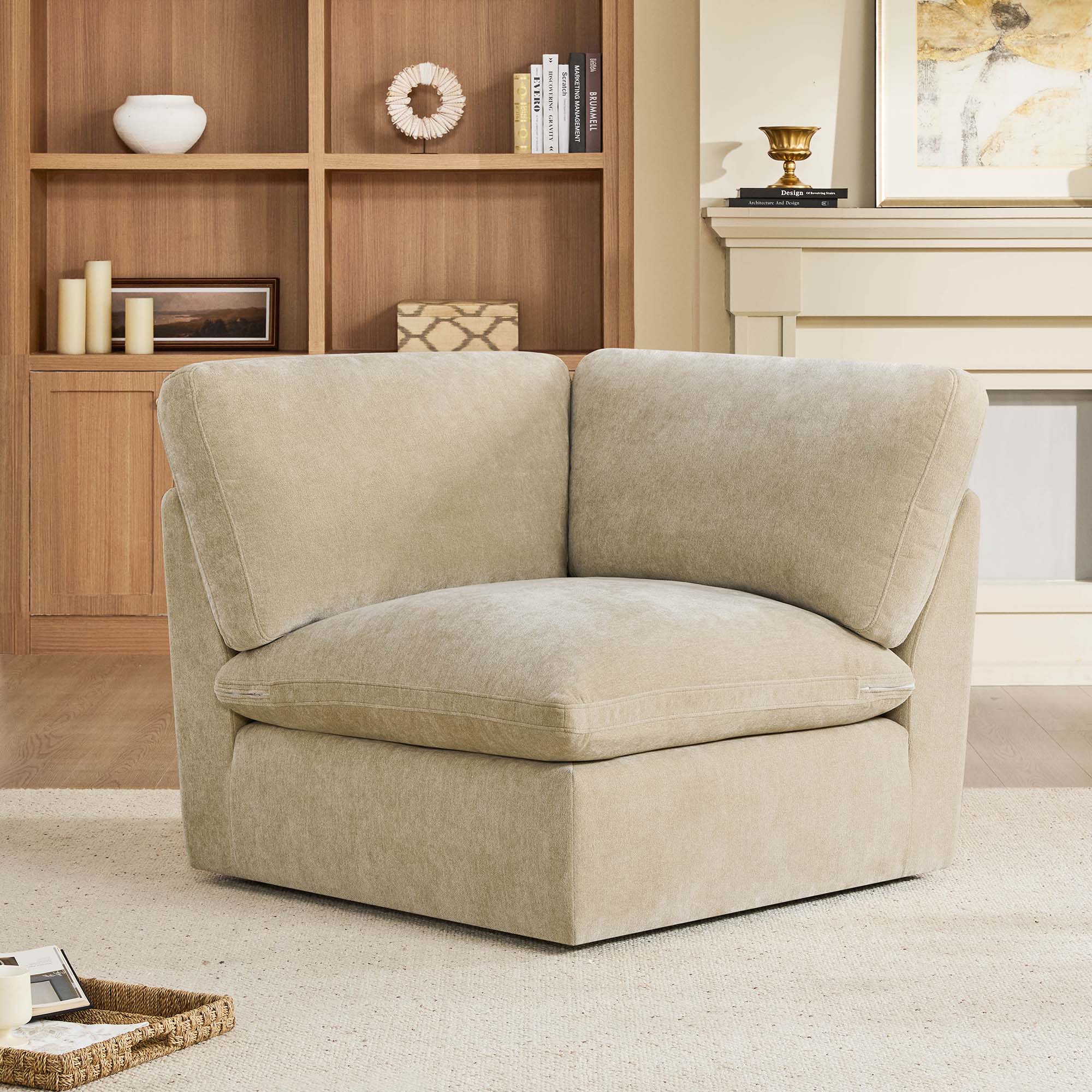 Kenna Modular 4 Seat Sofa-Chaise Sectional - Image 86