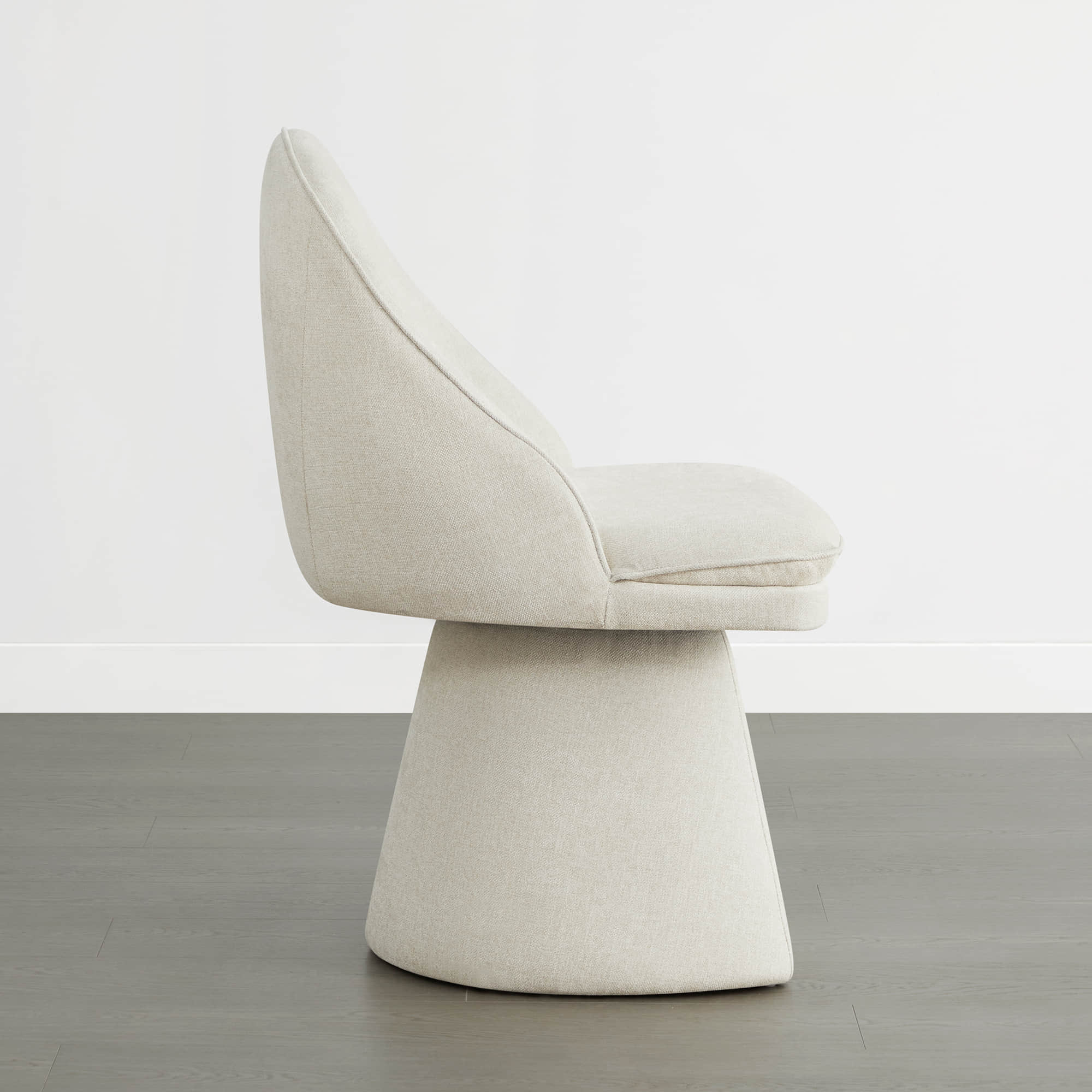Leda Upholstered Swivel Dining Chair - Image 10