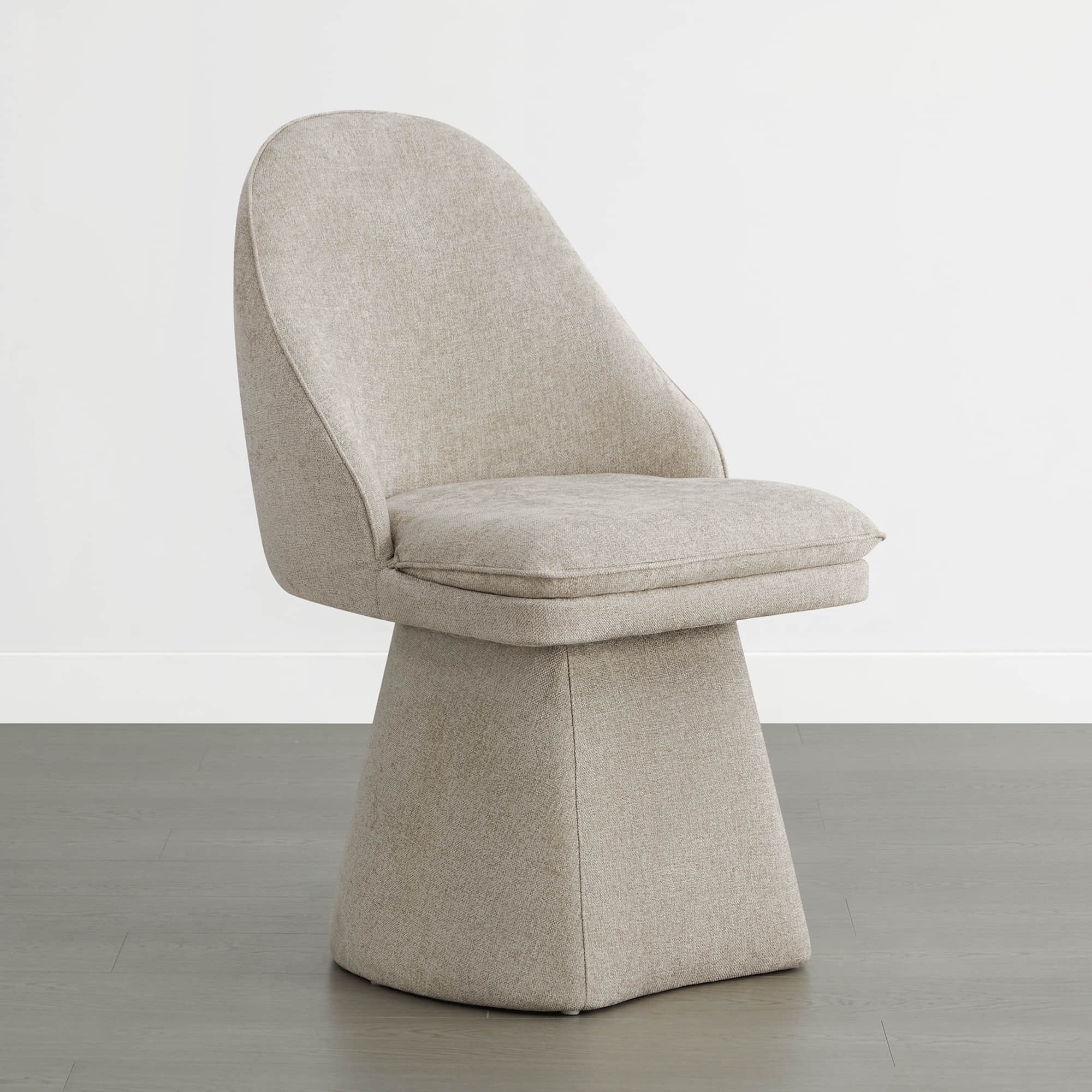Leda Upholstered Swivel Dining Chair - Image 17