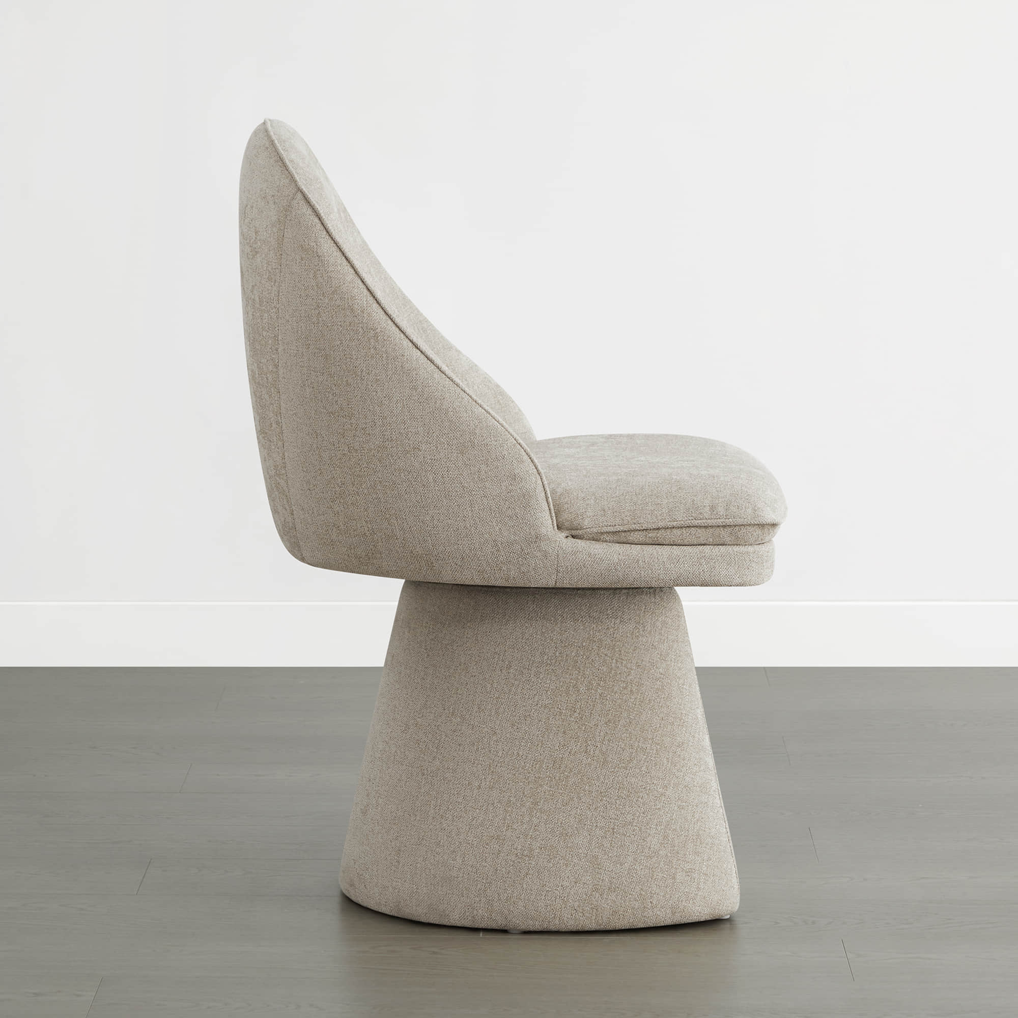 Leda Upholstered Swivel Dining Chair - Image 18