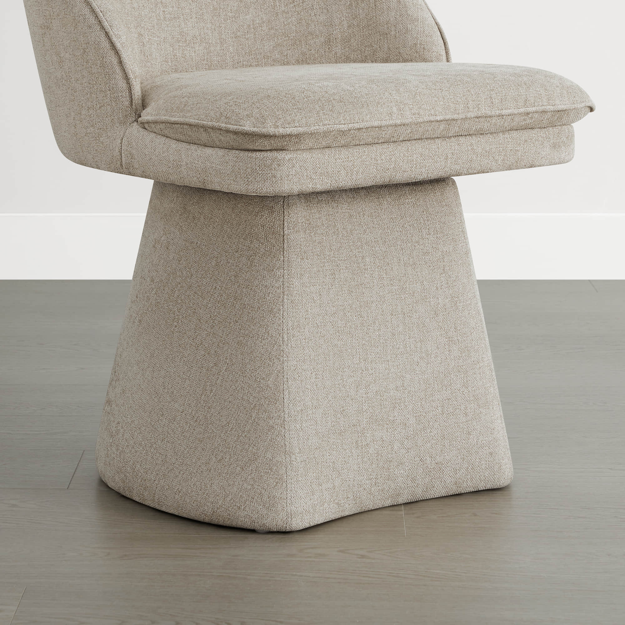 Leda Upholstered Swivel Dining Chair - Image 20