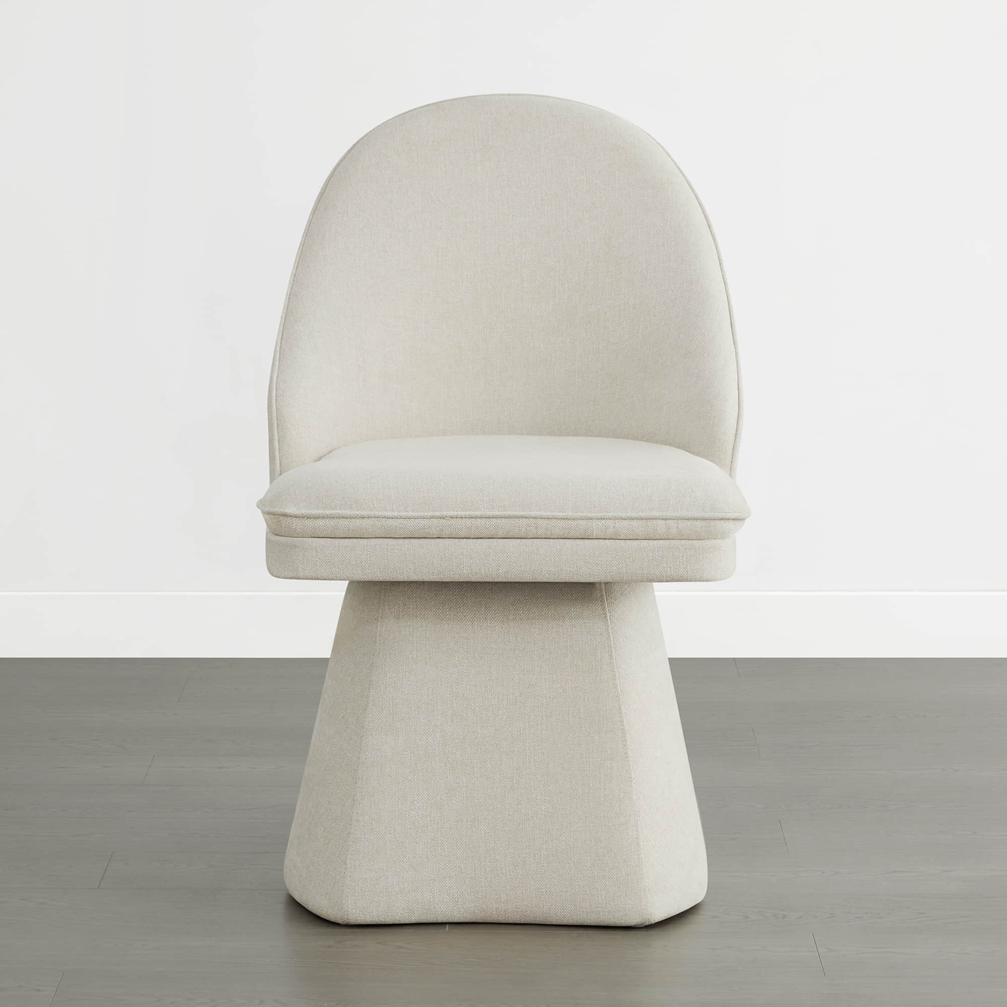 Leda Upholstered Swivel Dining Chair - Image 8