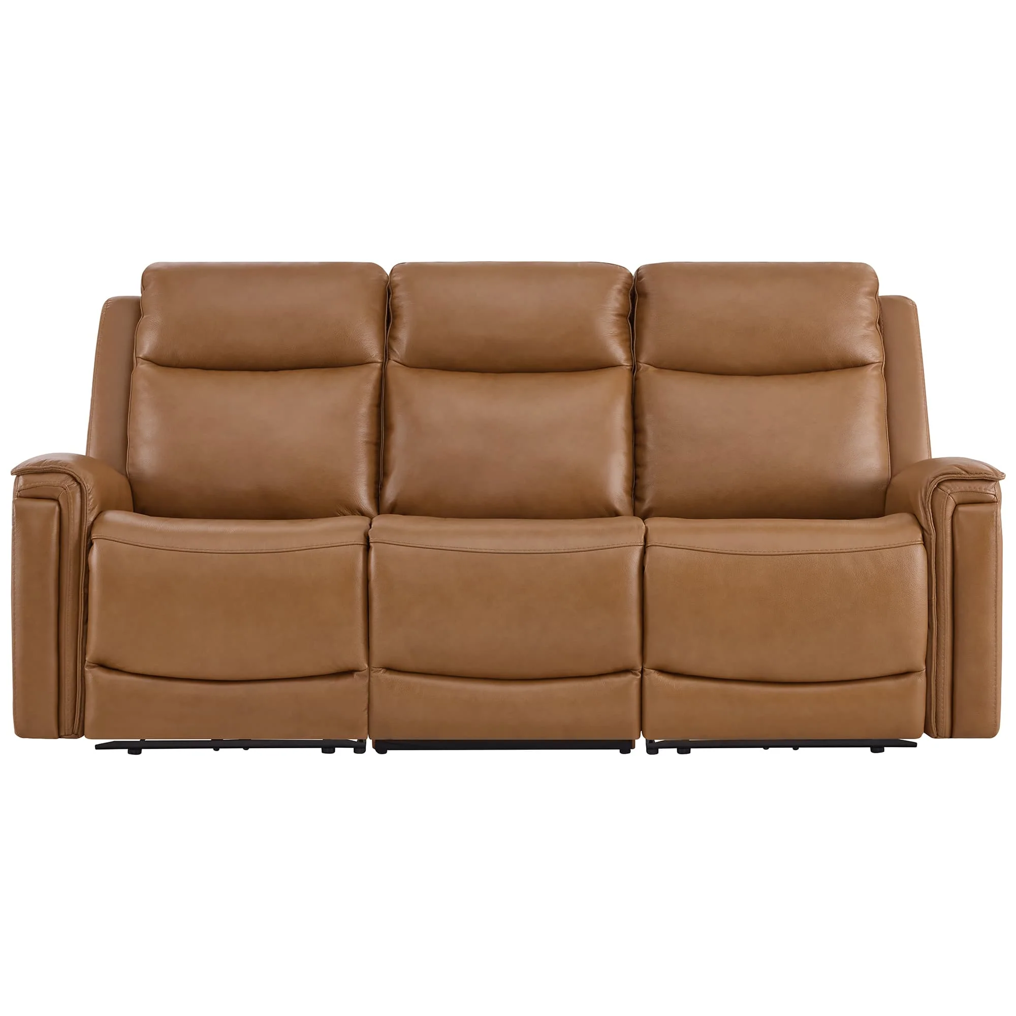Leif Modern Top-Grain Leather Super Zero Gravity Reclining Sofa - Image 102